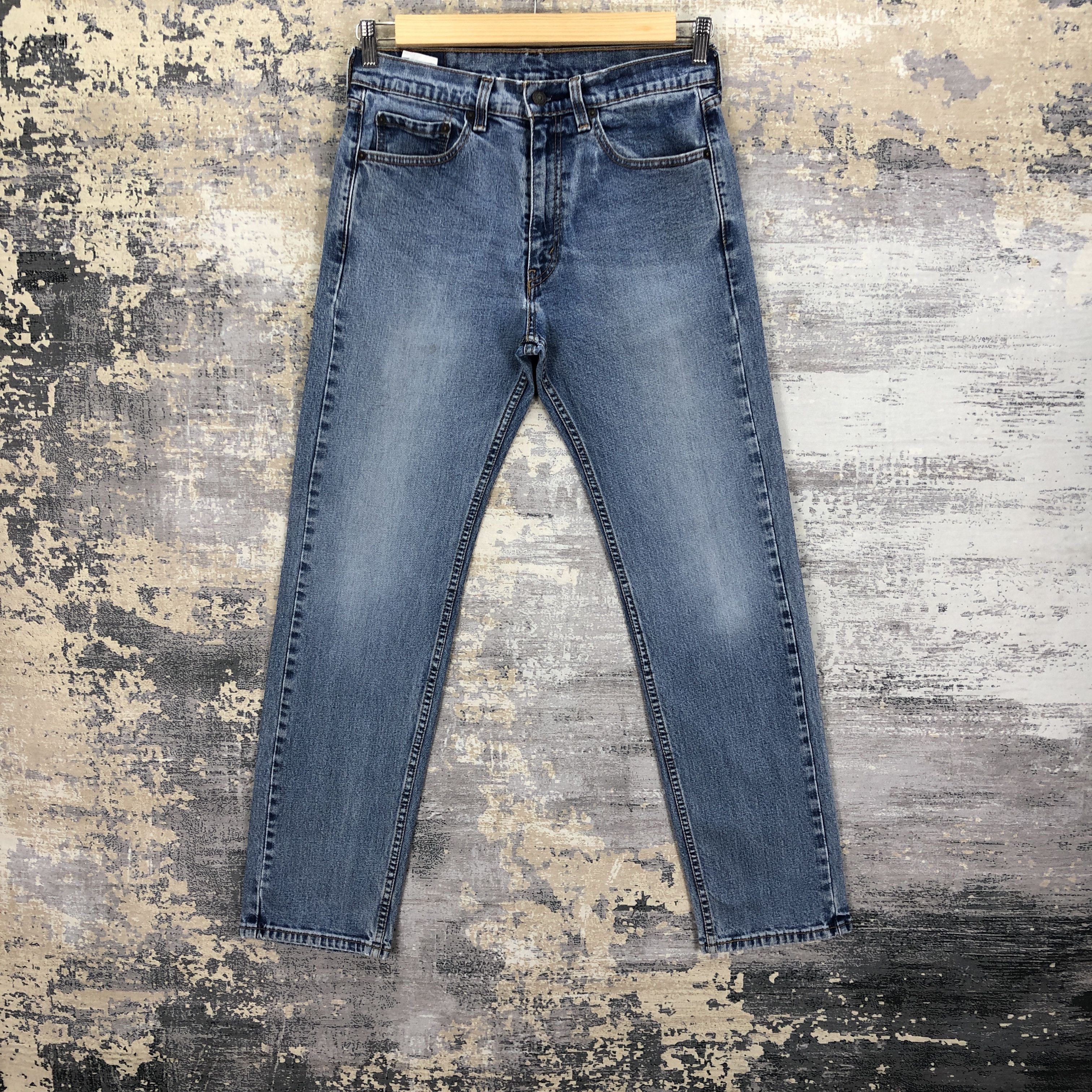 Levi's Vintage Y2K Levis 505 Faded Jeans Levi's Stonewash Denim Size US 30 / EU 46 - 1 Thumbnail