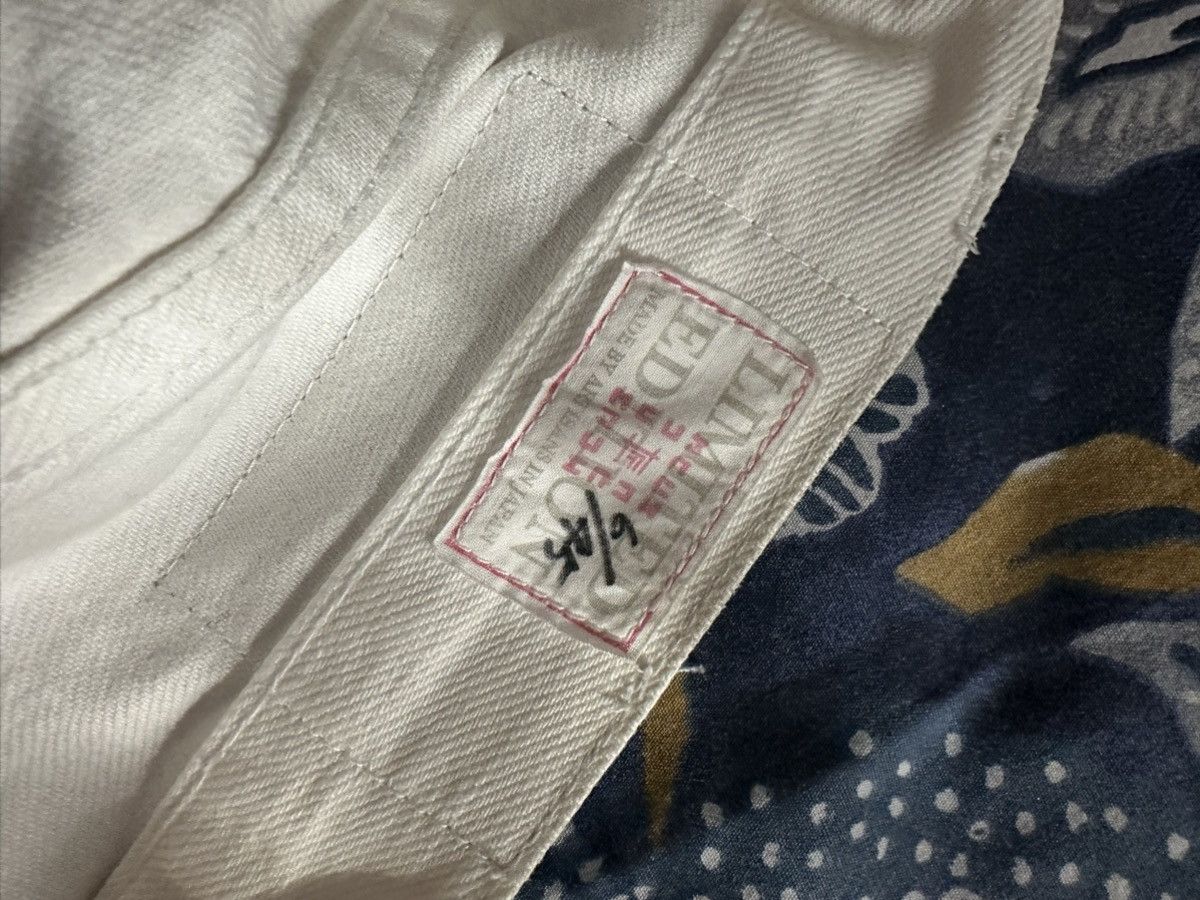 Mastercraft Union Showa Relaxed “Shiro Pento” Size US 30 / EU 46 - 6 Thumbnail