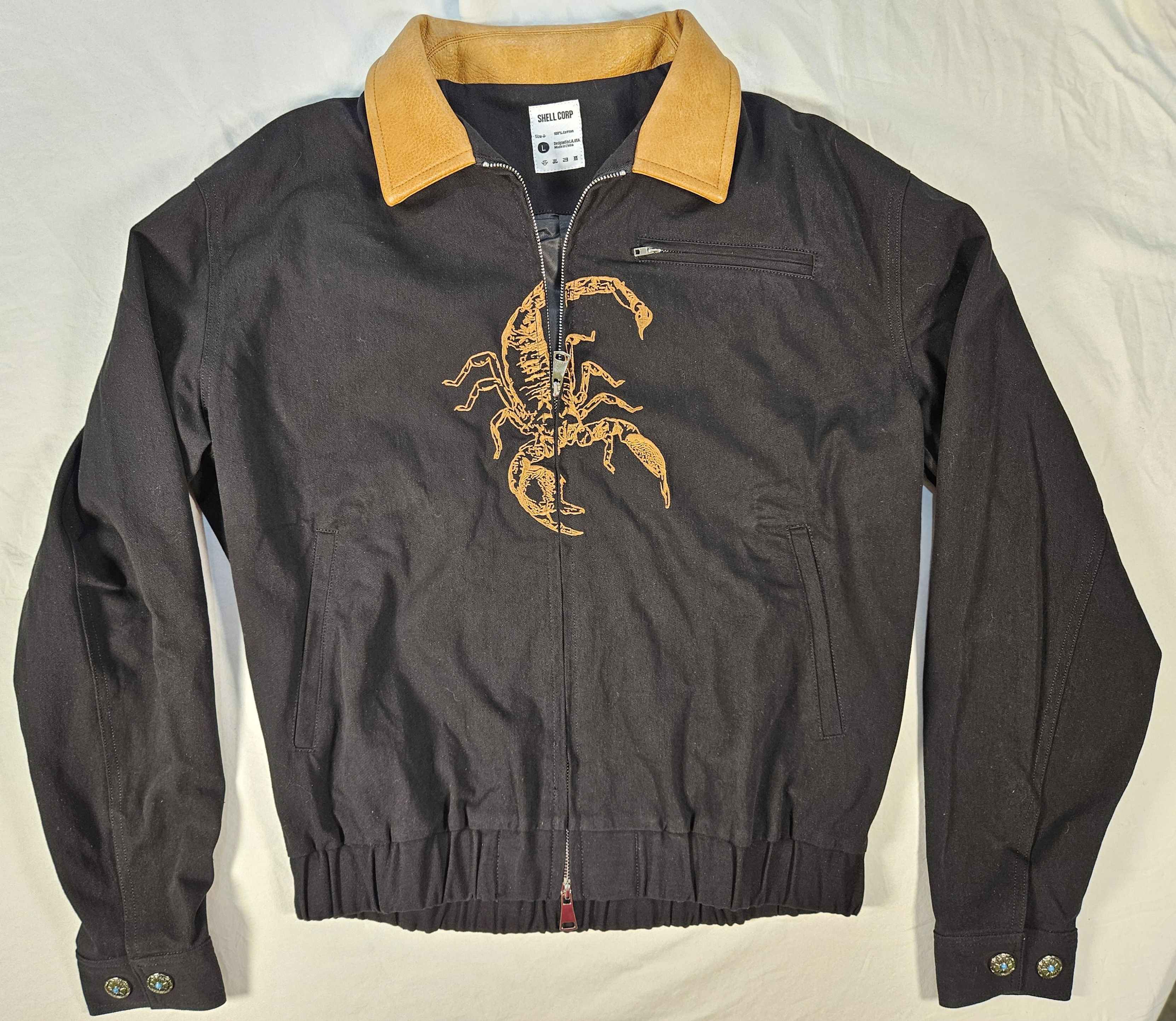 Other Shell Corp. Scorpion Embroidery Drifter Jacket L NWT Ltd Ed Size US L / EU 52-54 / 3 - 2 Thumbnail