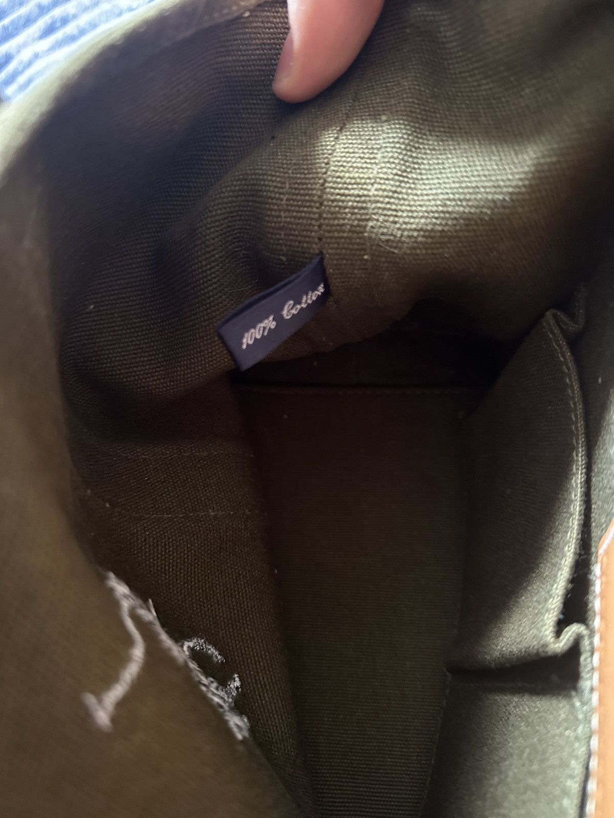 Polo Ralph Lauren × Ralph Lauren × Vintage Ralph Lauren Big logo canvas tote bag Size ONE SIZE - 8 Thumbnail