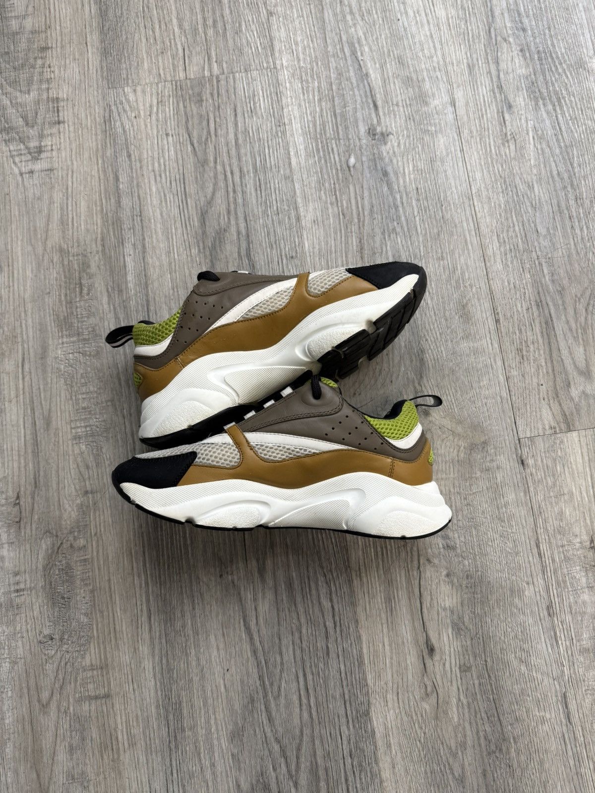 Dior Dior B22 - Green/Brown/White Size US 8 / EU 41 - 3 Thumbnail