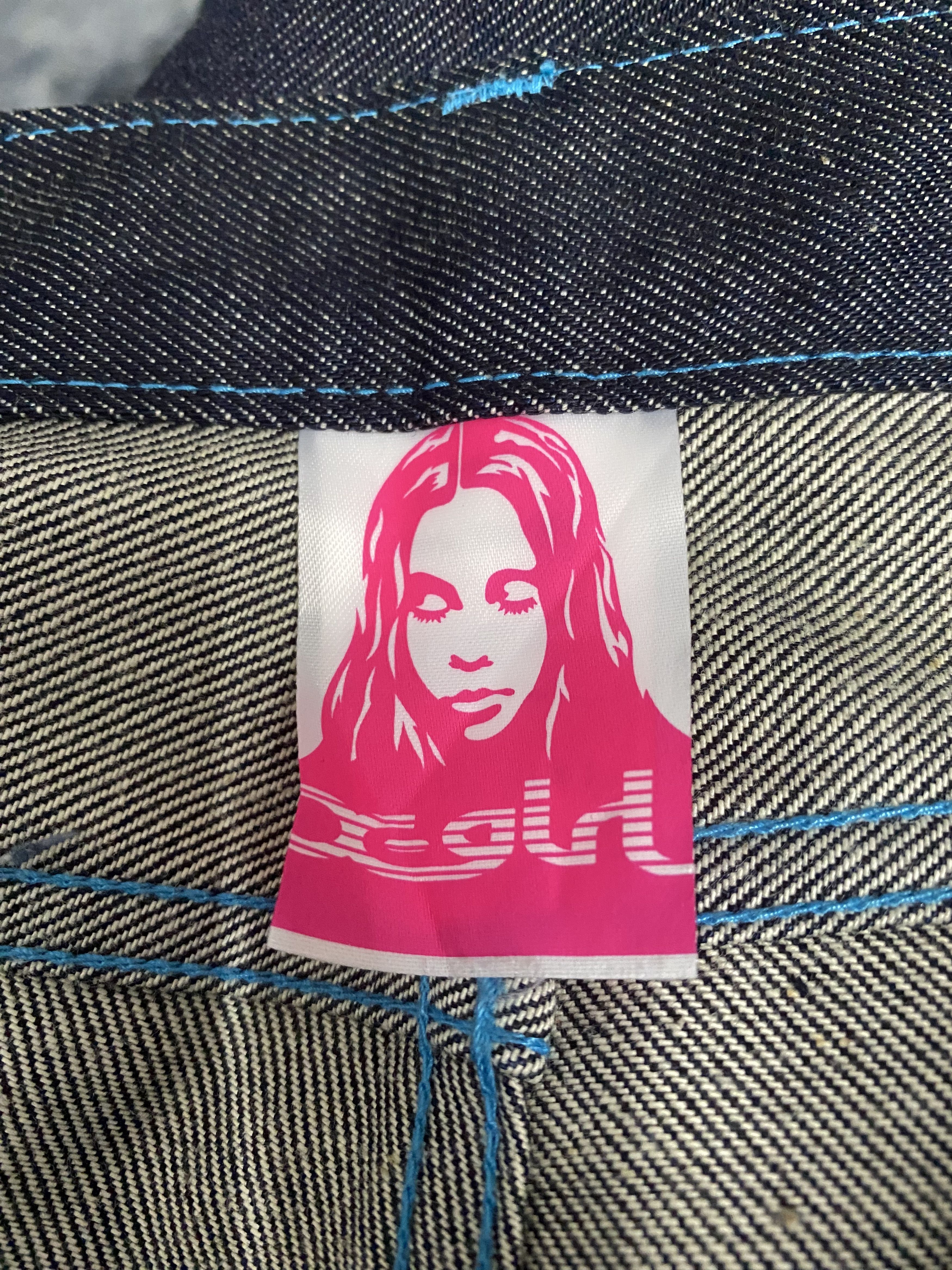 Japanese Brand × Vintage Vintage X-Girl Japanese Brand Slim Fit Blue Jeans Size US 29 - 7 Thumbnail