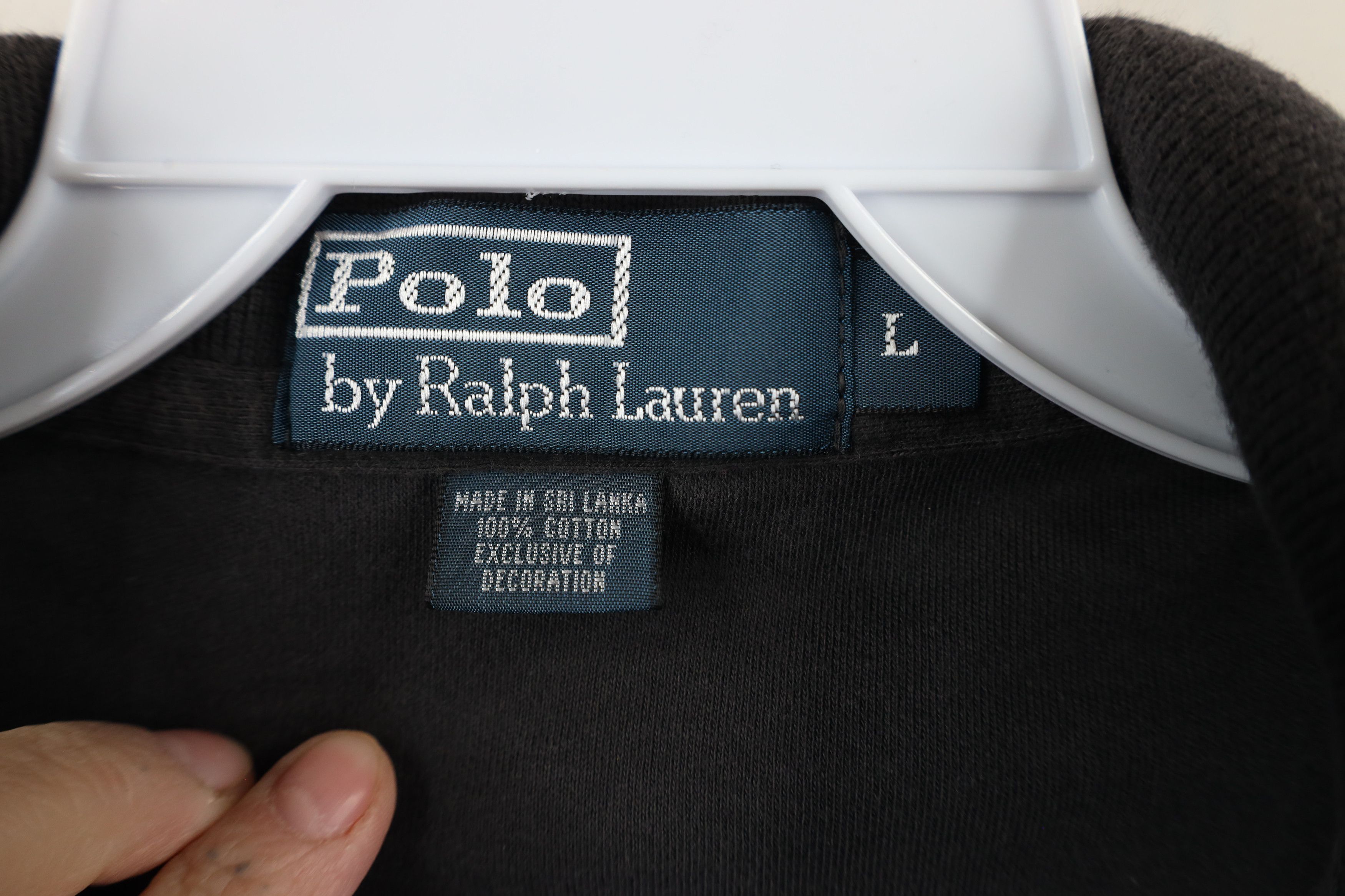 Ralph Lauren × Vintage Vintage 90s Ralph Lauren Soft Cotton Touch Polo Shirt Gray Size US L / EU 52-54 / 3 - 7 Thumbnail