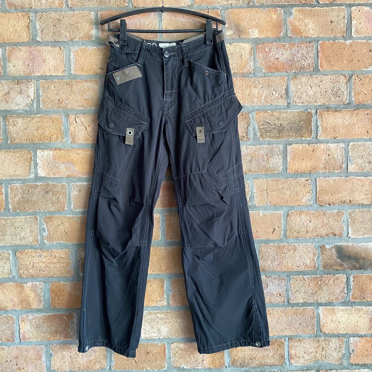 G-Star G-STAR Black Cargo Pants Size US 29 - 1 Thumbnail