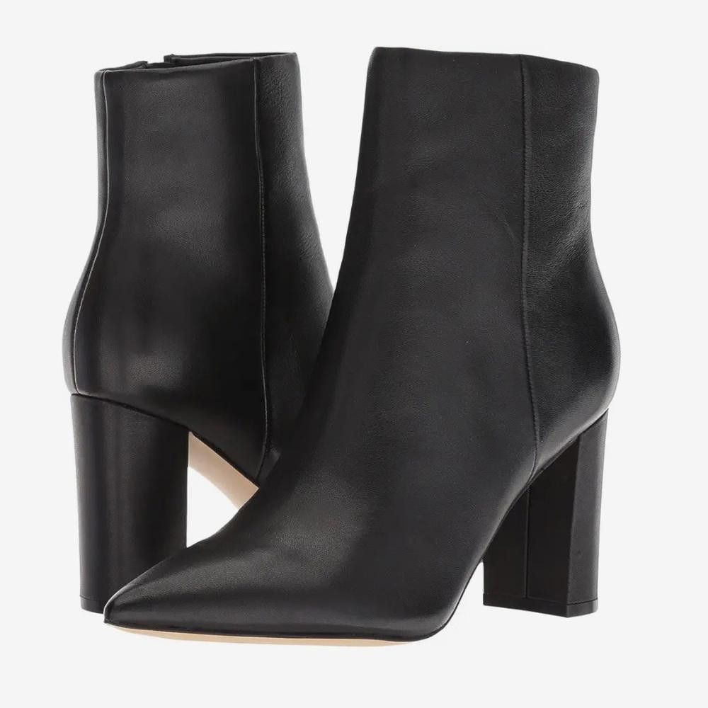 Designer Marc Fisher l Ulani Leather Booties 6.5 Size US 6.5 / IT 36.5 - 1 Thumbnail