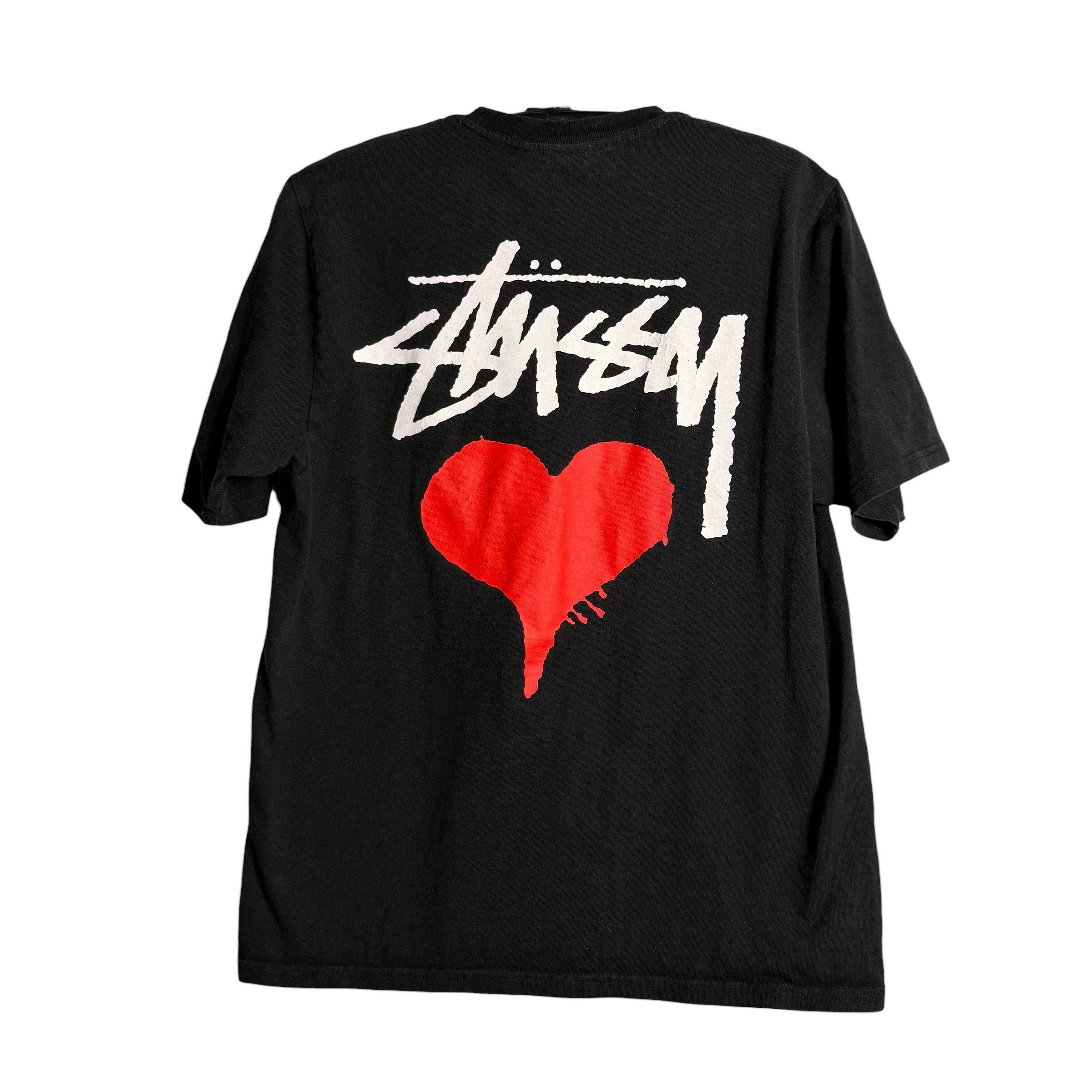 Cactus Plant Flea Market  Stussy CPFM & STSSY HEART TEE | Grailed