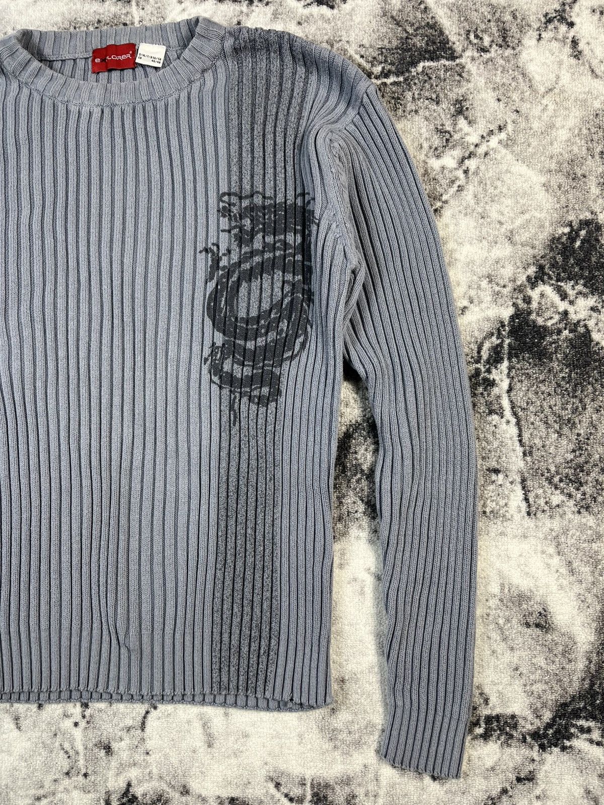 Japanese Brand Vintage Japanese Brand Avantgarde Sweater Y2K Style Size US L / EU 52-54 / 3 - 3 Thumbnail