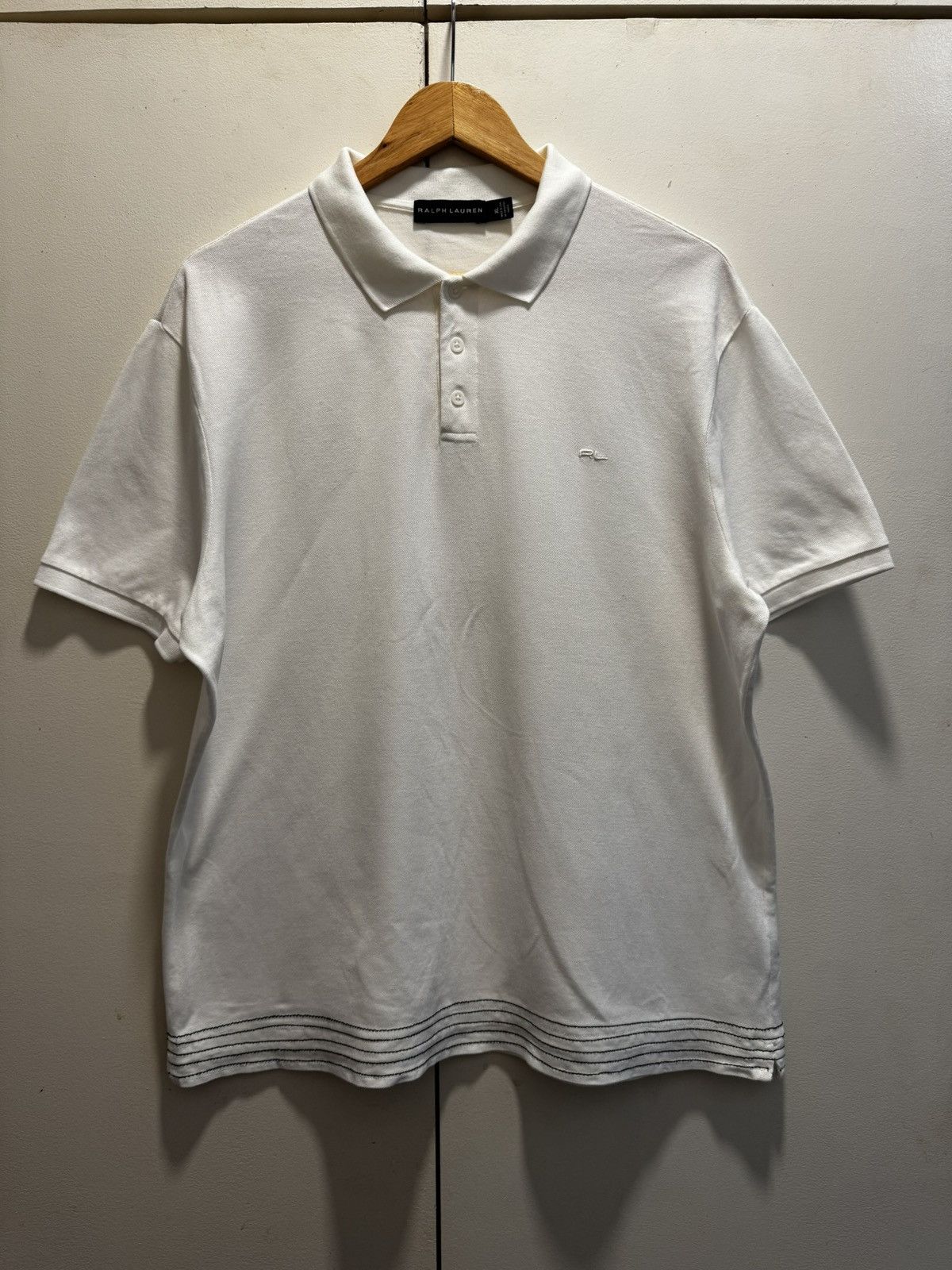 Ralph Lauren Black Label Ralph Lauren Black Label Small Logo Polo Size US XL / EU 56 / 4 - 1 Thumbnail