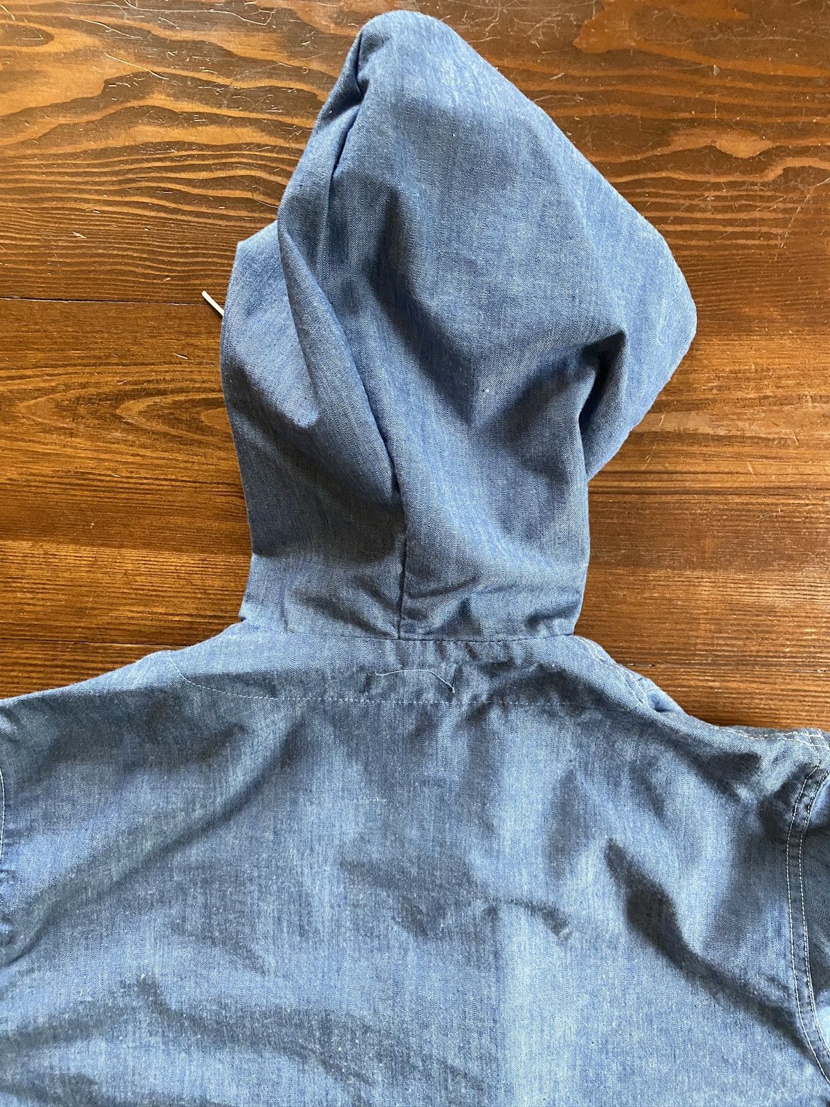 Bloomingdale's Vintage 80’s Bloomingdale’s Blue Full Zip Light Hood Jacket Size US S / EU 44-46 / 1 - 20 Thumbnail