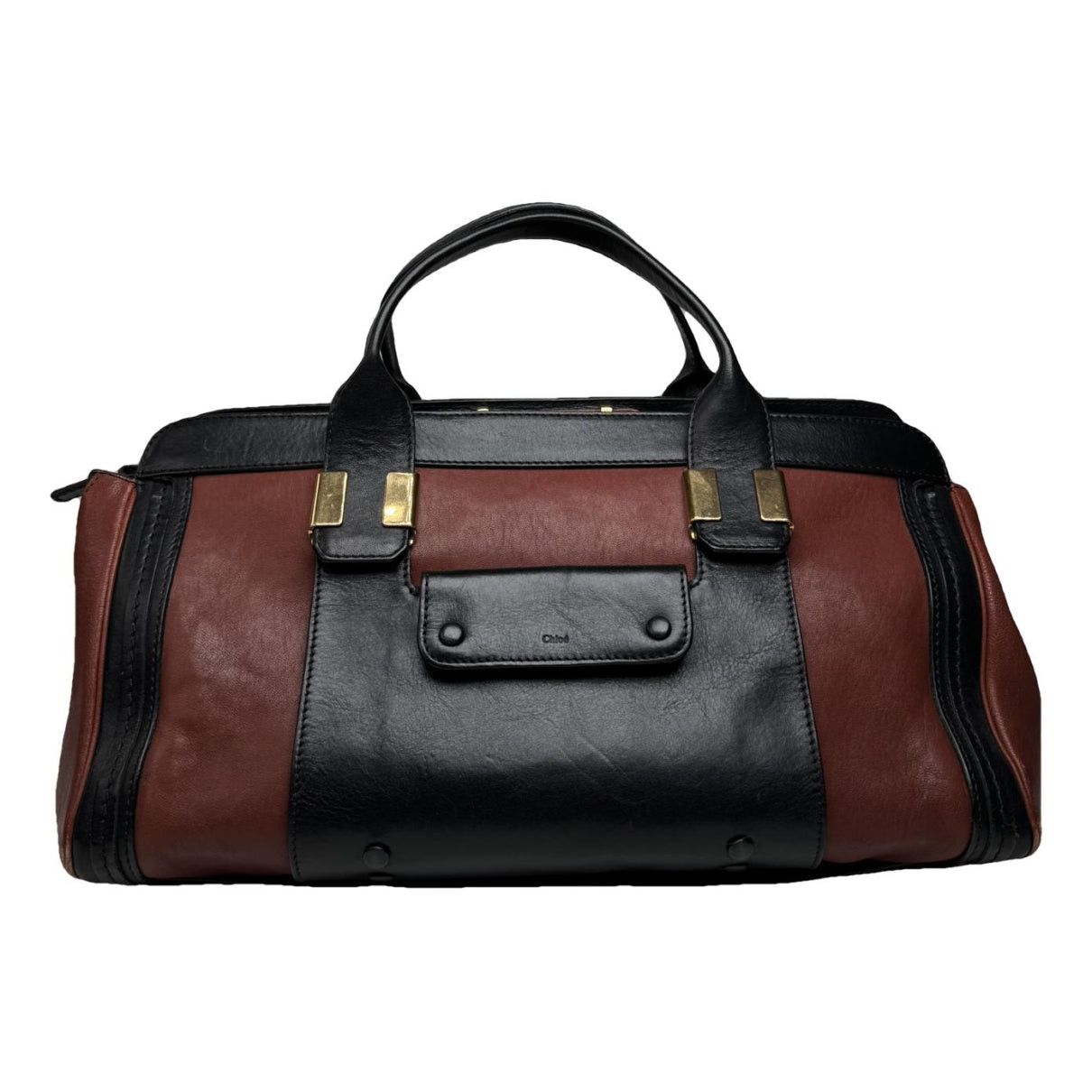 Chloe Chloé Black Leather Handbag Size ONE SIZE - 1 Thumbnail