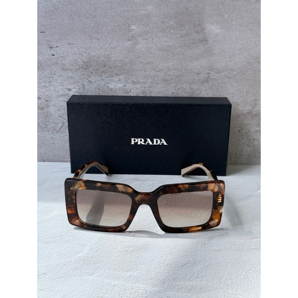 Prada NEW Prada PR D01S Sunglasses in Havana Brown Powder $390 Size ONE SIZE - 5 Thumbnail