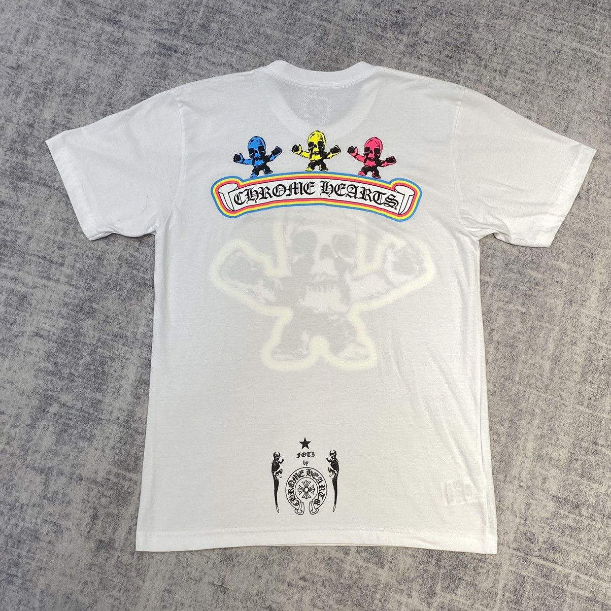 Chrome Hearts CHROME HEARTS Foti Harris Teeter Tee Shirt WHITE Size US M / EU 48-50 / 2 - 4 Thumbnail