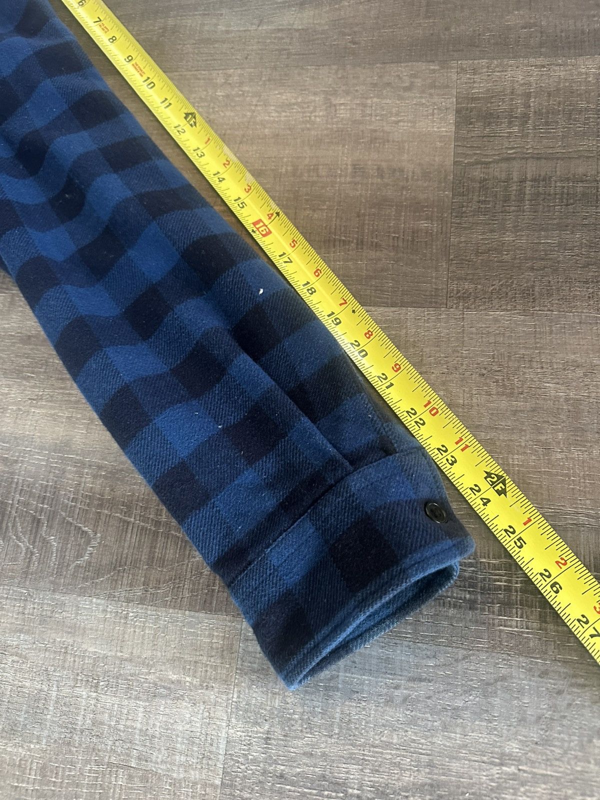 Alex Mill Alex mill indigo flannel shirt Size US M / EU 48-50 / 2 - 2 Thumbnail