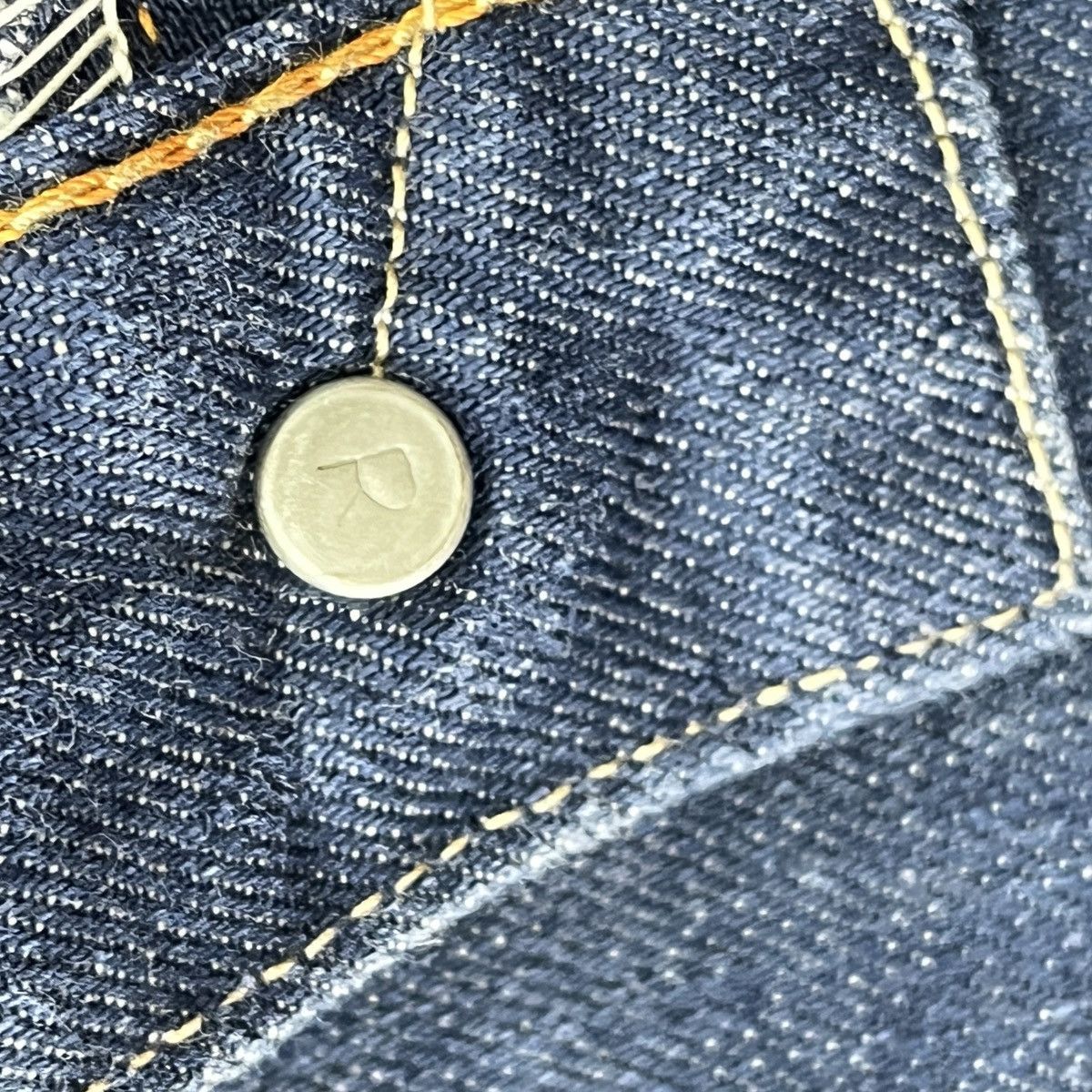 45rpm Vintage 45RPM R Label Japan Streetwear Denim Size US 30 / EU 46 - 15 Thumbnail