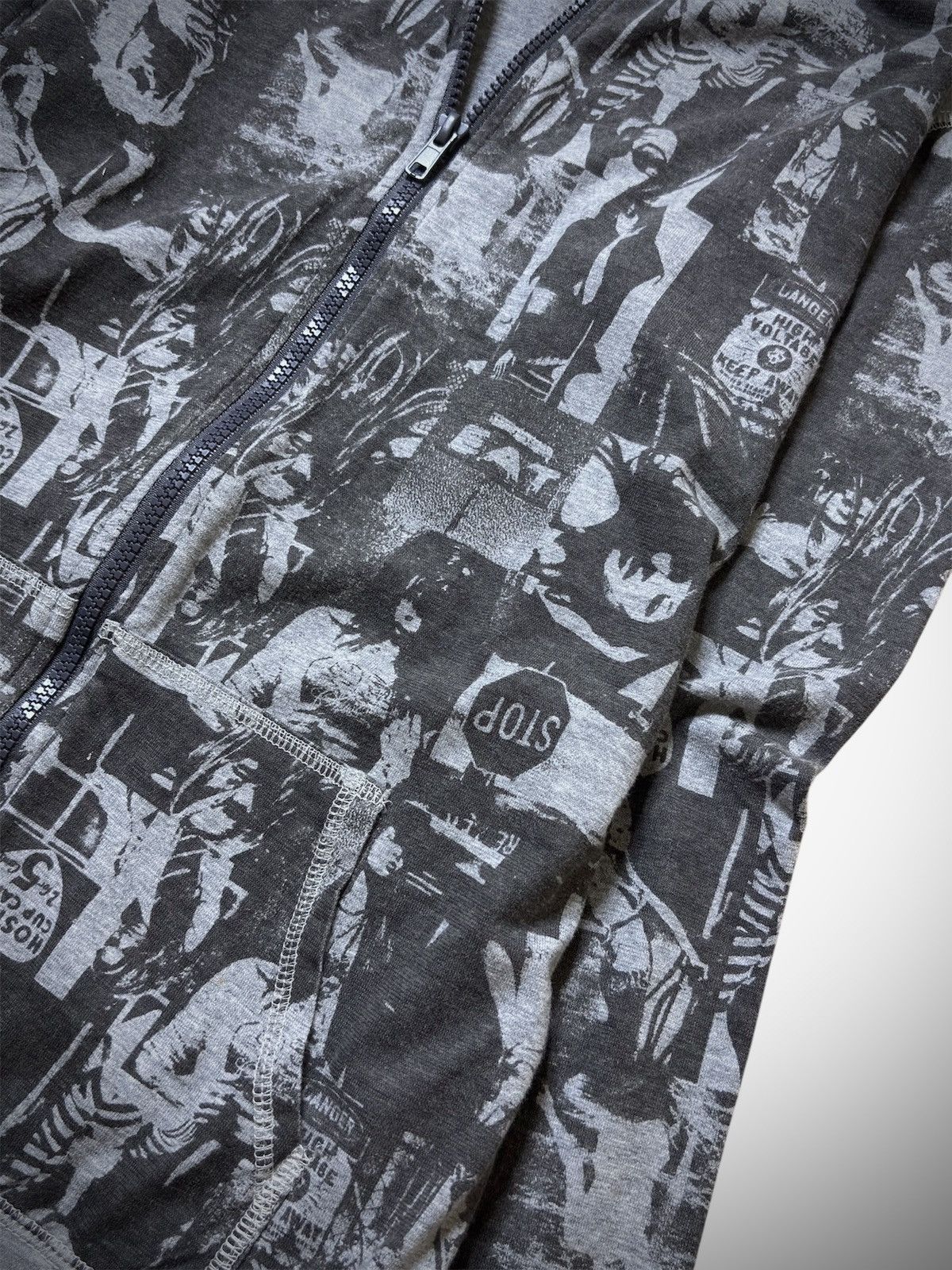 Japanese Brand 2000’s Colza - Aop Hysteric Glamour Style Hoodie Size US L / EU 52-54 / 3 - 3 Thumbnail