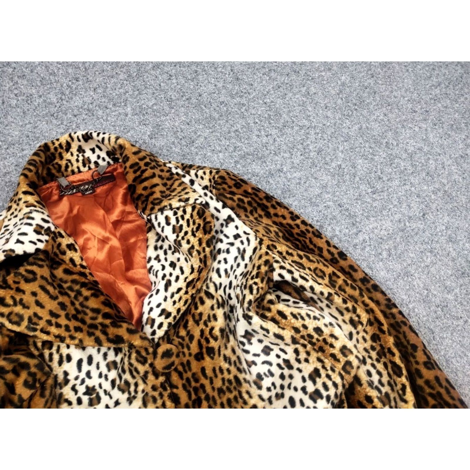 Miss Sixty Miss Sixty luxury vintage Leopard Pattern Faux Fur Coat Jacket Size S / US 4 / IT 40 - 5 Thumbnail