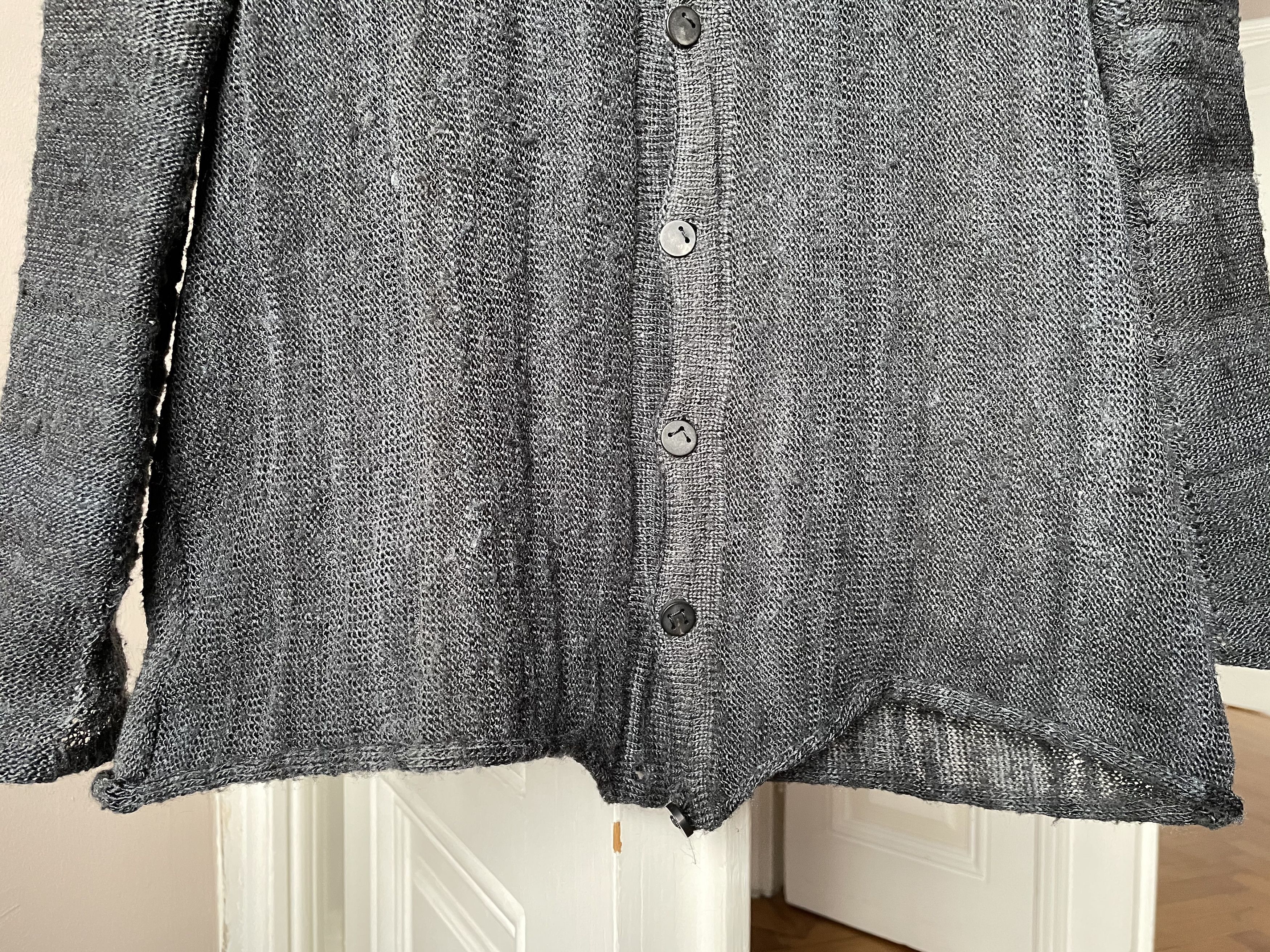 Label Under Construction LABEL UNDER CONSTRUCTION HANDSPUN SILK CARDIGAN SIZE-M Size US M / EU 48-50 / 2 - 4 Thumbnail