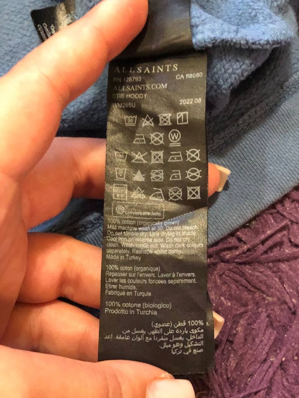 Allsaints Allsaints Hoodie Size US S / EU 44-46 / 1 - 5 Thumbnail