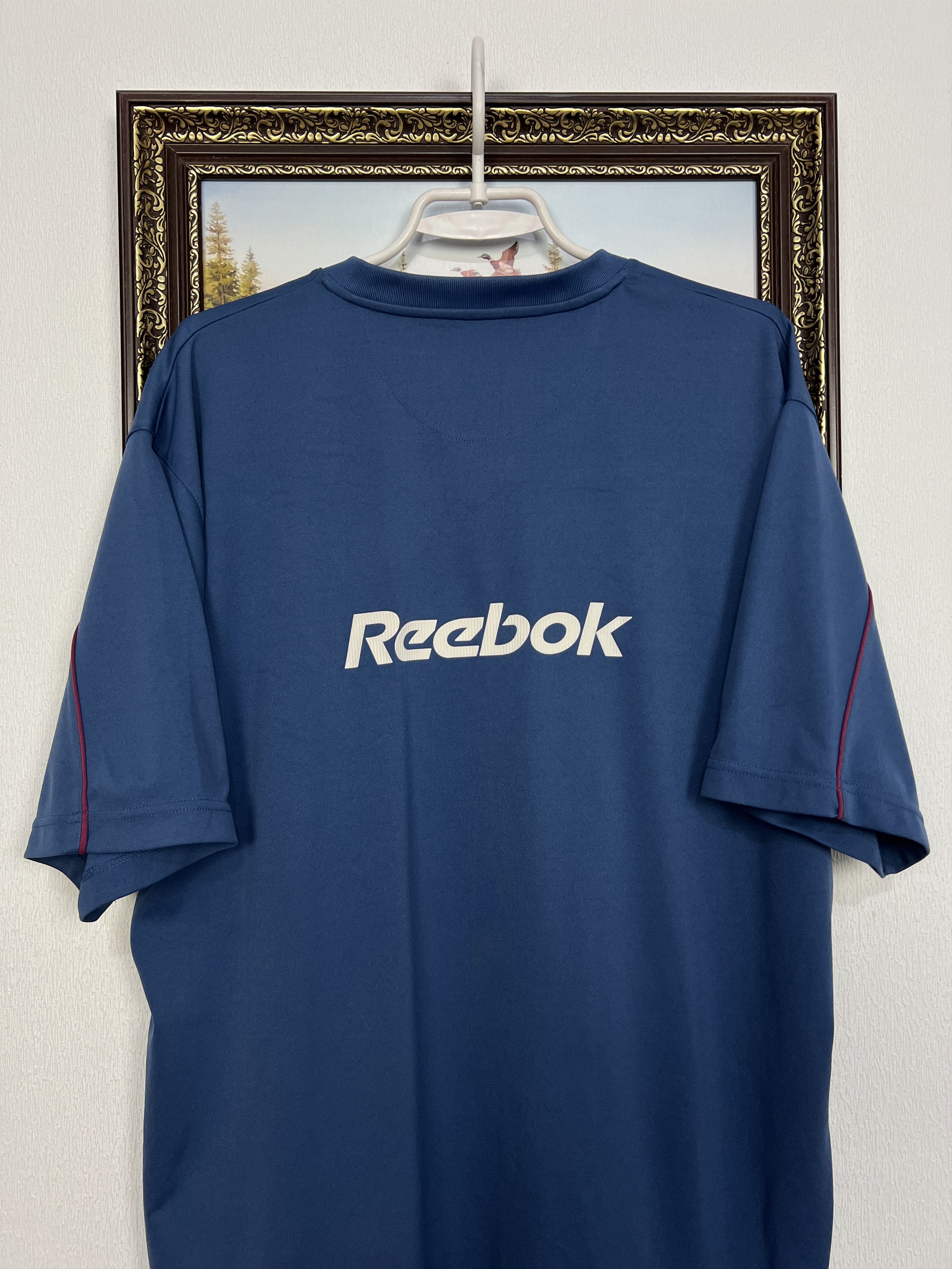Reebok Vintage 2000's West Ham Football Shirt Soccer Jersey Trikot Size US XXL / EU 58 / 5 - 10 Thumbnail