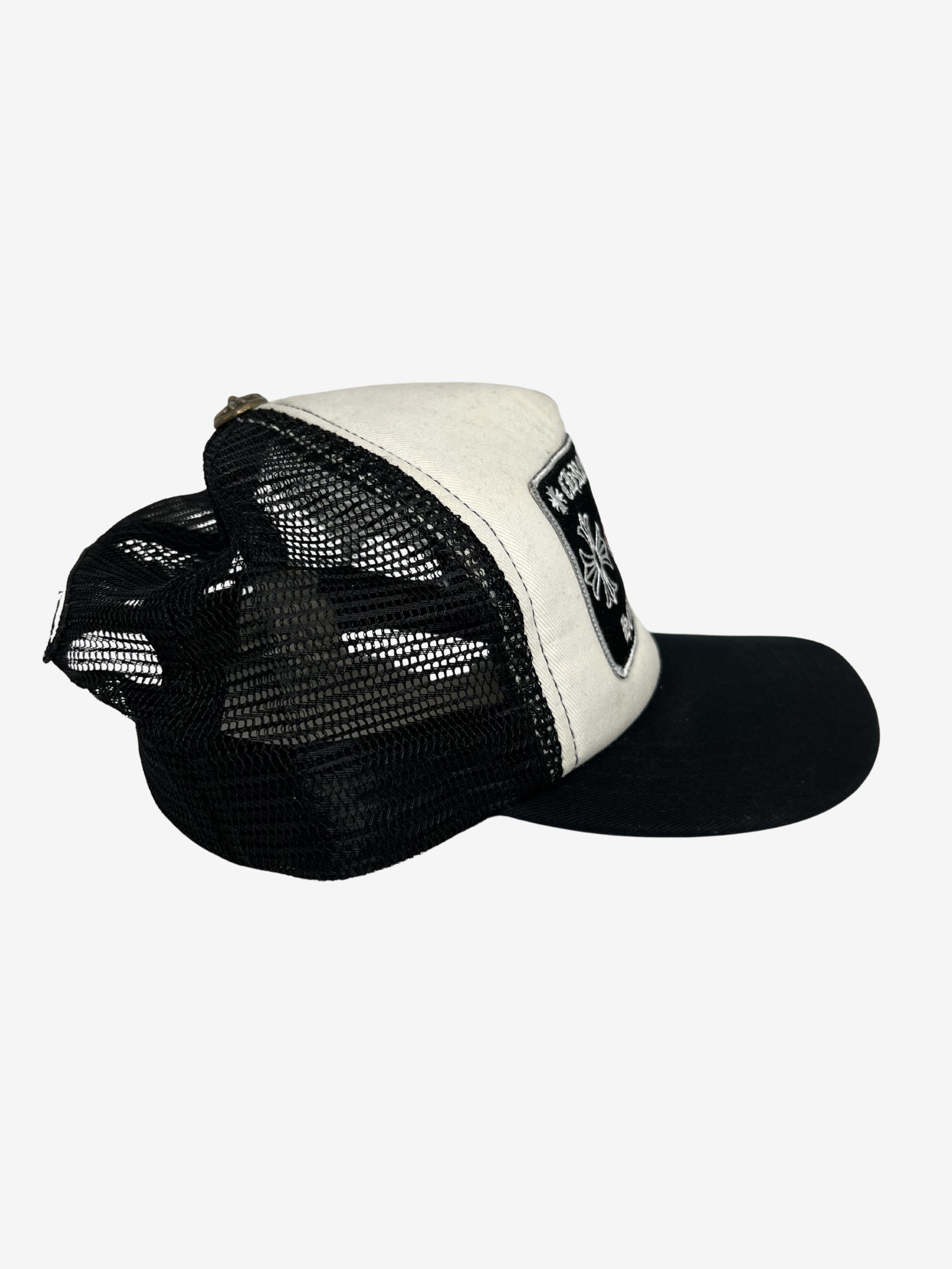 Chrome Hearts Chrome Hearts Matty Boy White Chomper Trucker Hat Size ONE SIZE - 4 Thumbnail