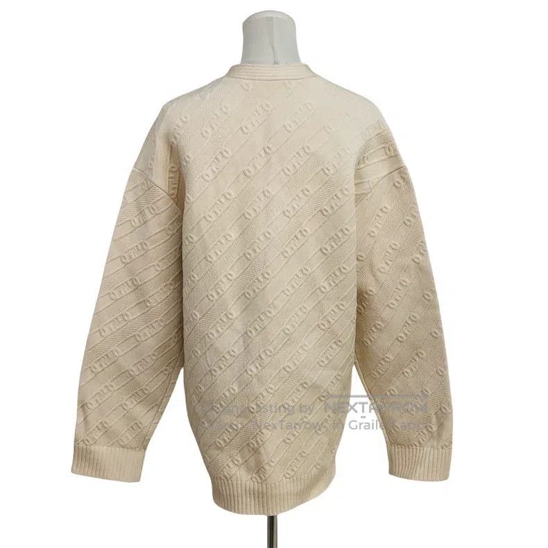 Fendi Fendi FF Lock Button Relief Cardigan Size XS / US 0-2 / IT 36-38 - 2 Thumbnail
