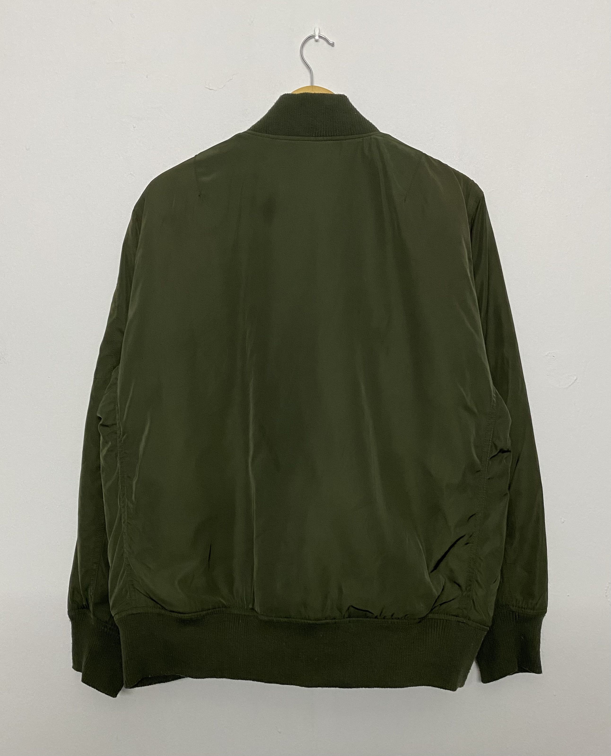 GU Vtg GU Bomber Green Jacket Size US XL / EU 56 / 4 - 2 Thumbnail