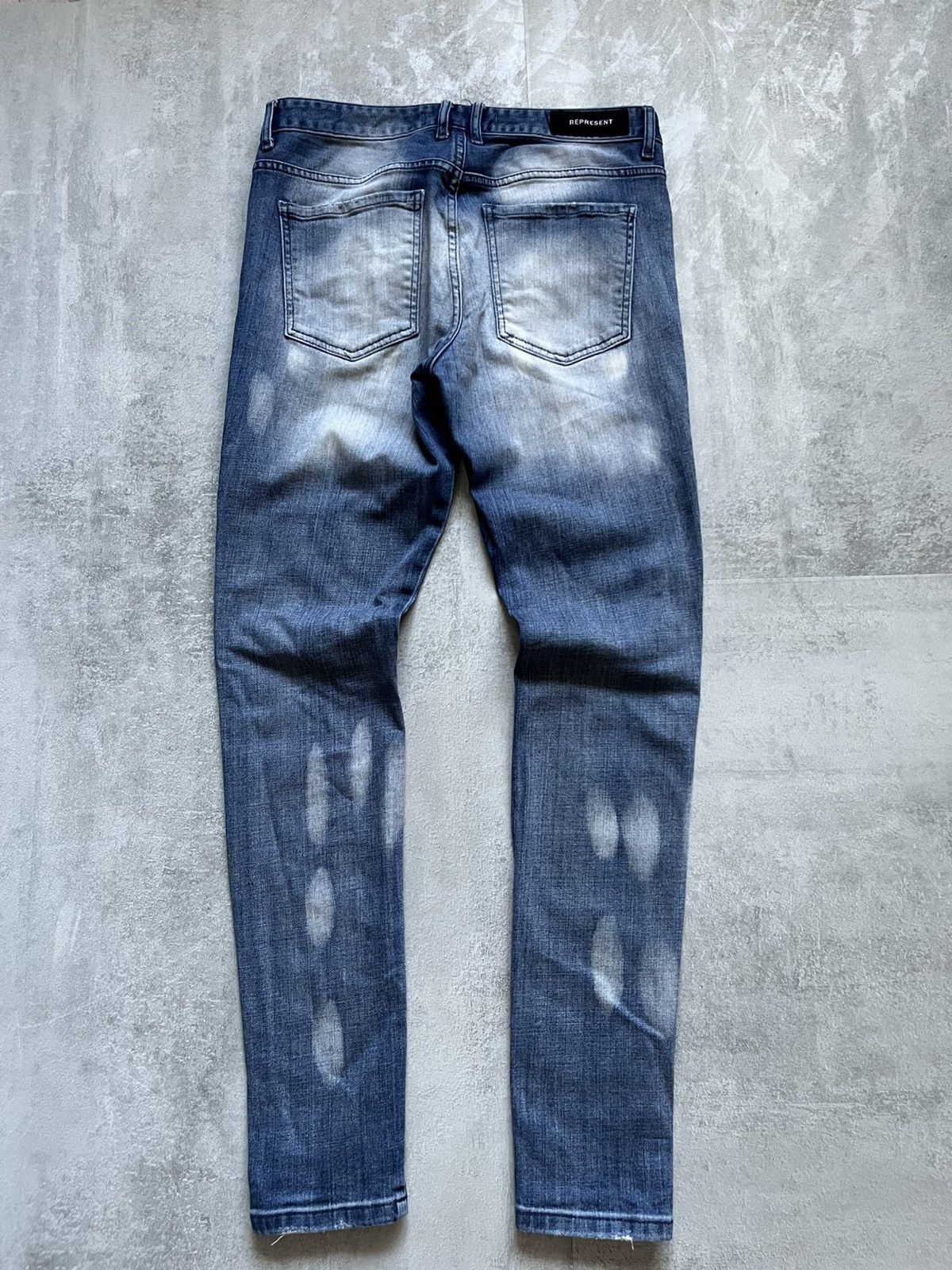 Represent Clo. amiri style Represent distressed skinny jeans Size US 32 / EU 48 - 3 Thumbnail