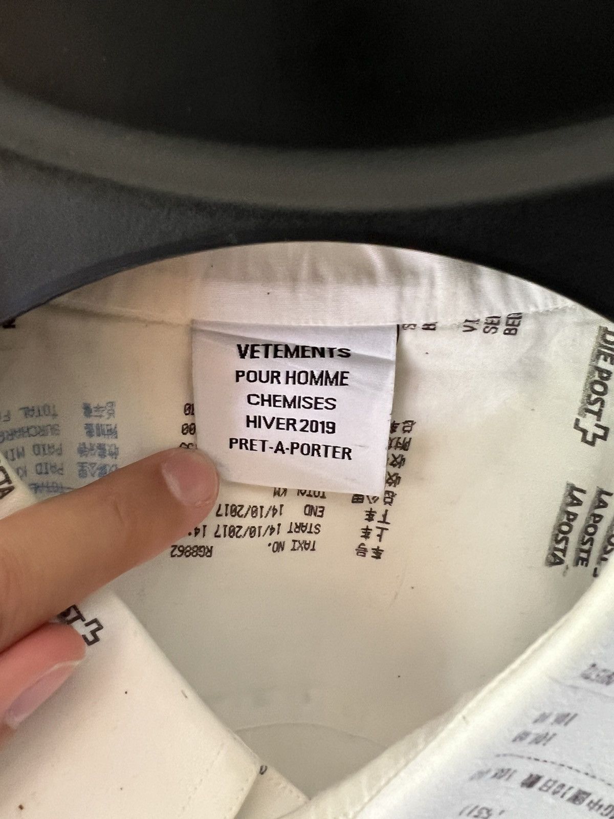 Vetements Vetements FW2019 oversized button up shirt Size US L / EU 52-54 / 3 - 2 Thumbnail
