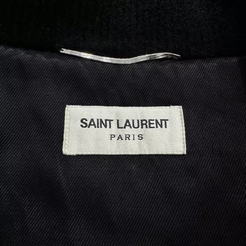 Saint Laurent Paris Saint Laurent Paris Sequined Velvet Jacket Size 50-2506 Size US L / EU 52-54 / 3 - 3 Thumbnail