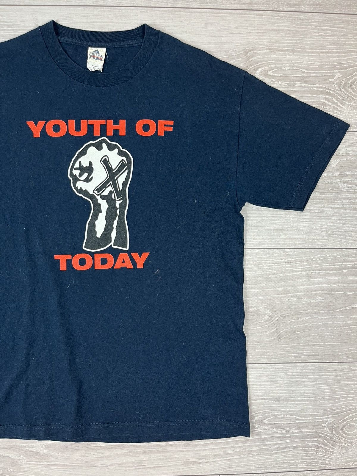 Band Tees Youth Of Today Positive Outlook Vintage 00s Band T Shirt Size US L / EU 52-54 / 3 - 3 Thumbnail