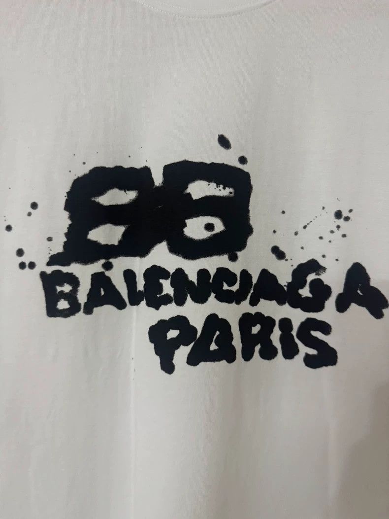 Balenciaga Balenciaga Graffiti splash-ink short sleeve 2505-Nextarrow Size US XS / EU 42 / 0 - 2 Thumbnail
