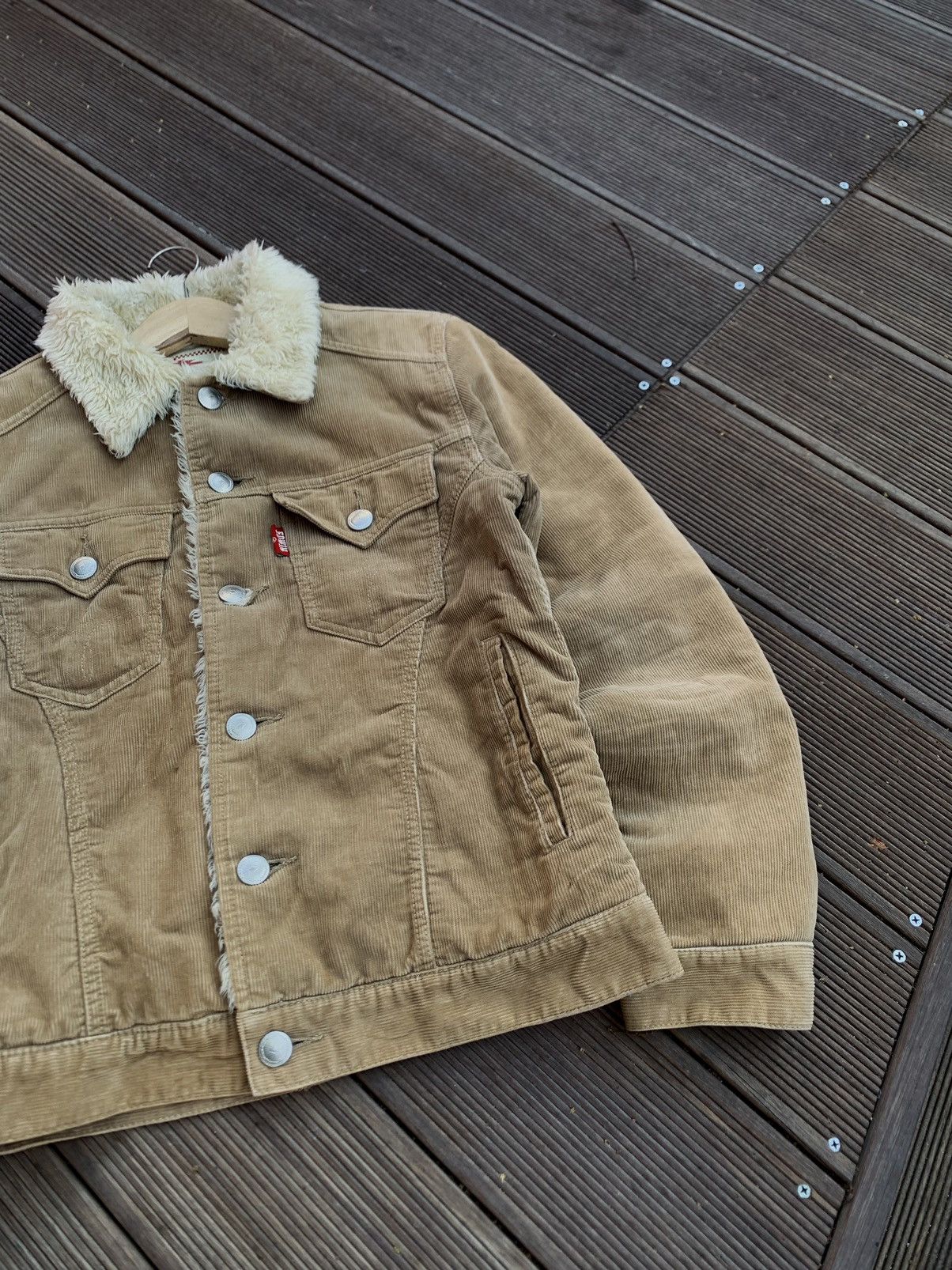 Edwin Exlusive Vintage Edwin Curduroy Fur Jacket Size US L / EU 52-54 / 3 - 5 Thumbnail