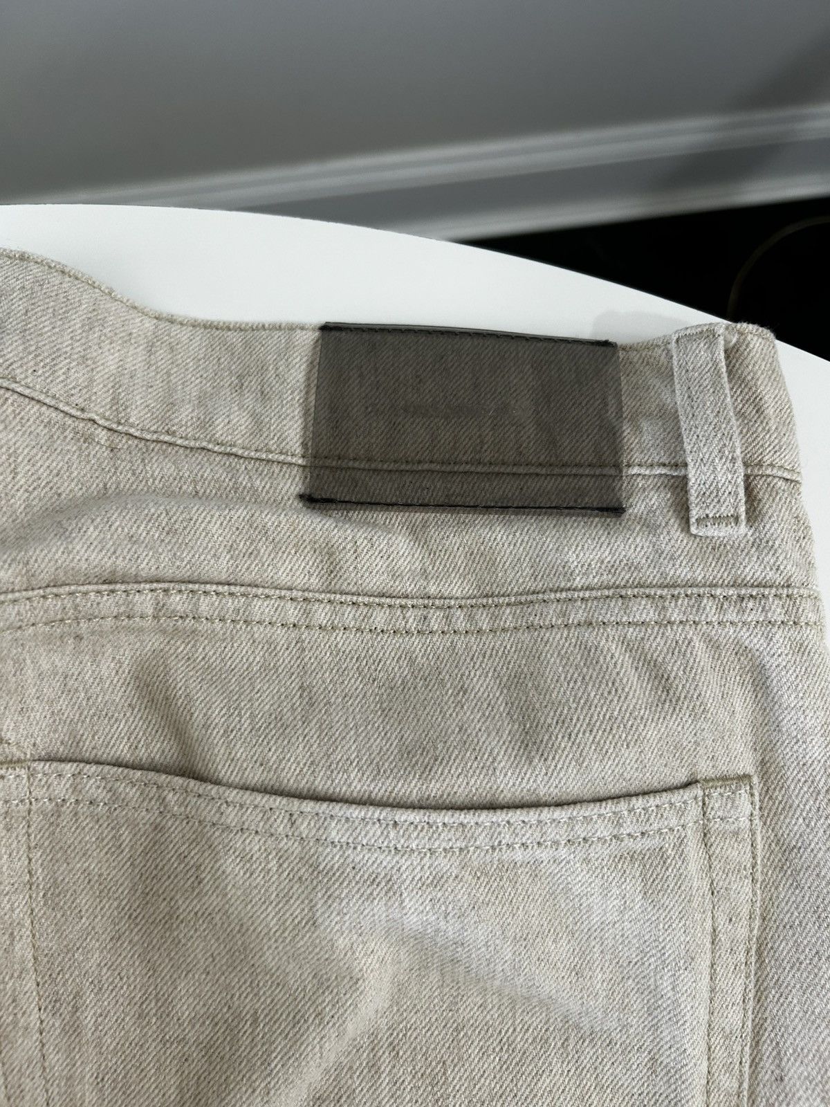Our Legacy Our Legacy Slash Denim in Ecru/Lace Size US 34 / EU 50 - 7 Thumbnail