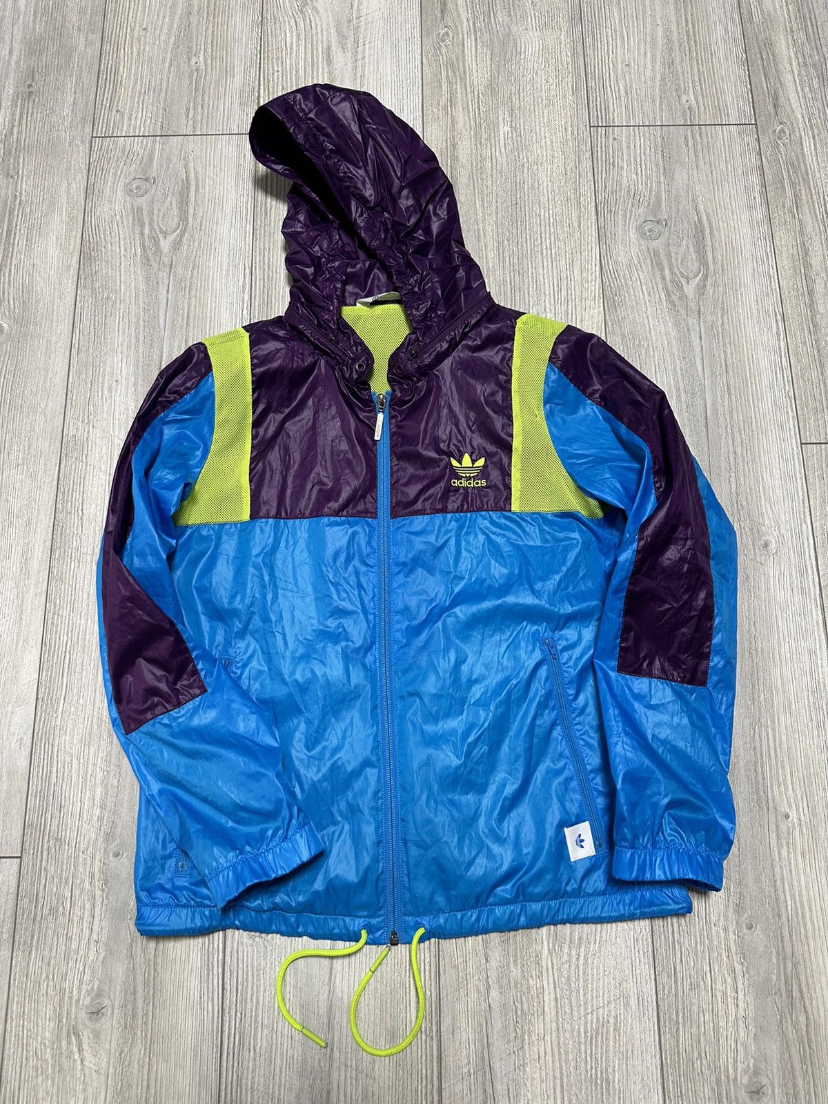 Adidas Adidas Windbreaker Multicolour 2009 Women's Jacket Size XL / US 12-14 / IT 48-50 - 1 Thumbnail
