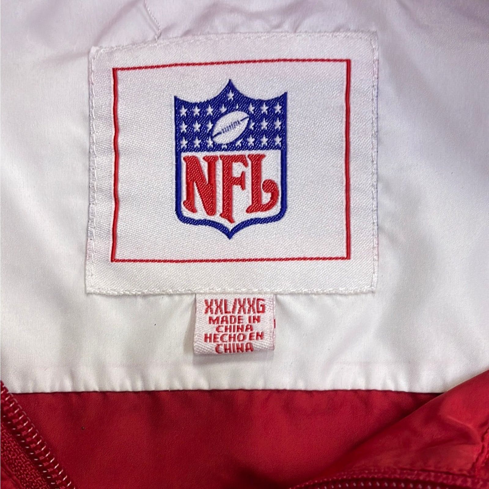 NFL Y2K Sports Illustrated NFL San Francisco 49ers Windbreaker Size US XL / EU 56 / 4 - 4 Thumbnail