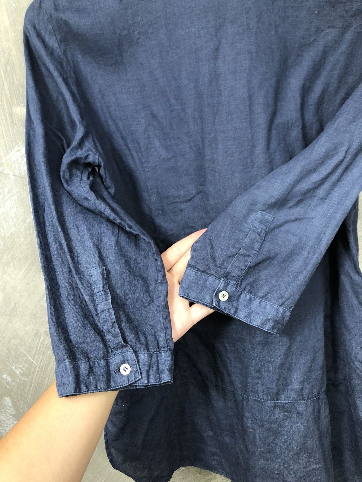 Designer Andre Maurice Blouse Shirt Size M / US 6-8 / IT 42-44 - 11 Thumbnail
