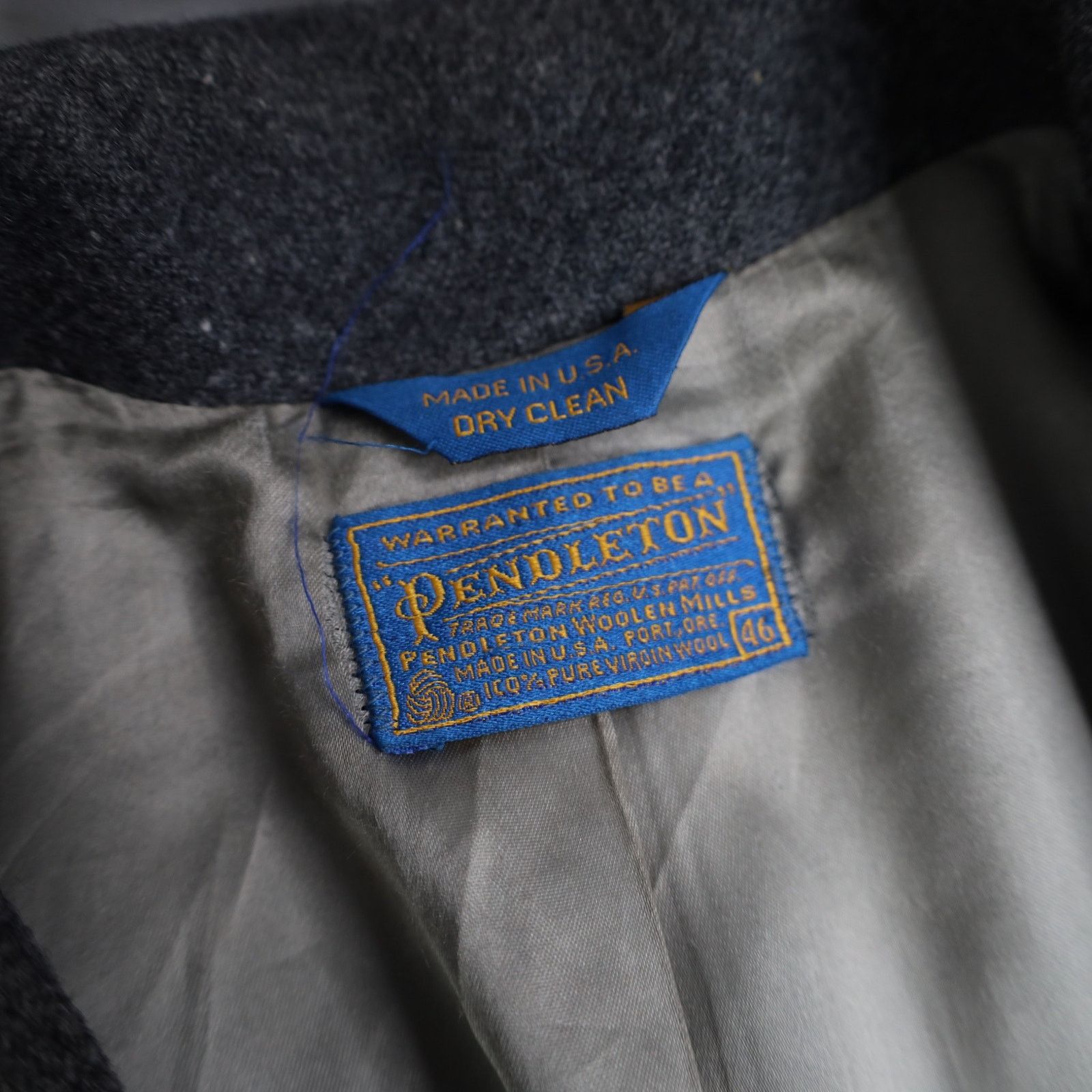 Pendleton × Vintage Vintage Pendleton %100 Wool Long Over Coat Size US XL / EU 56 / 4 - 11 Thumbnail