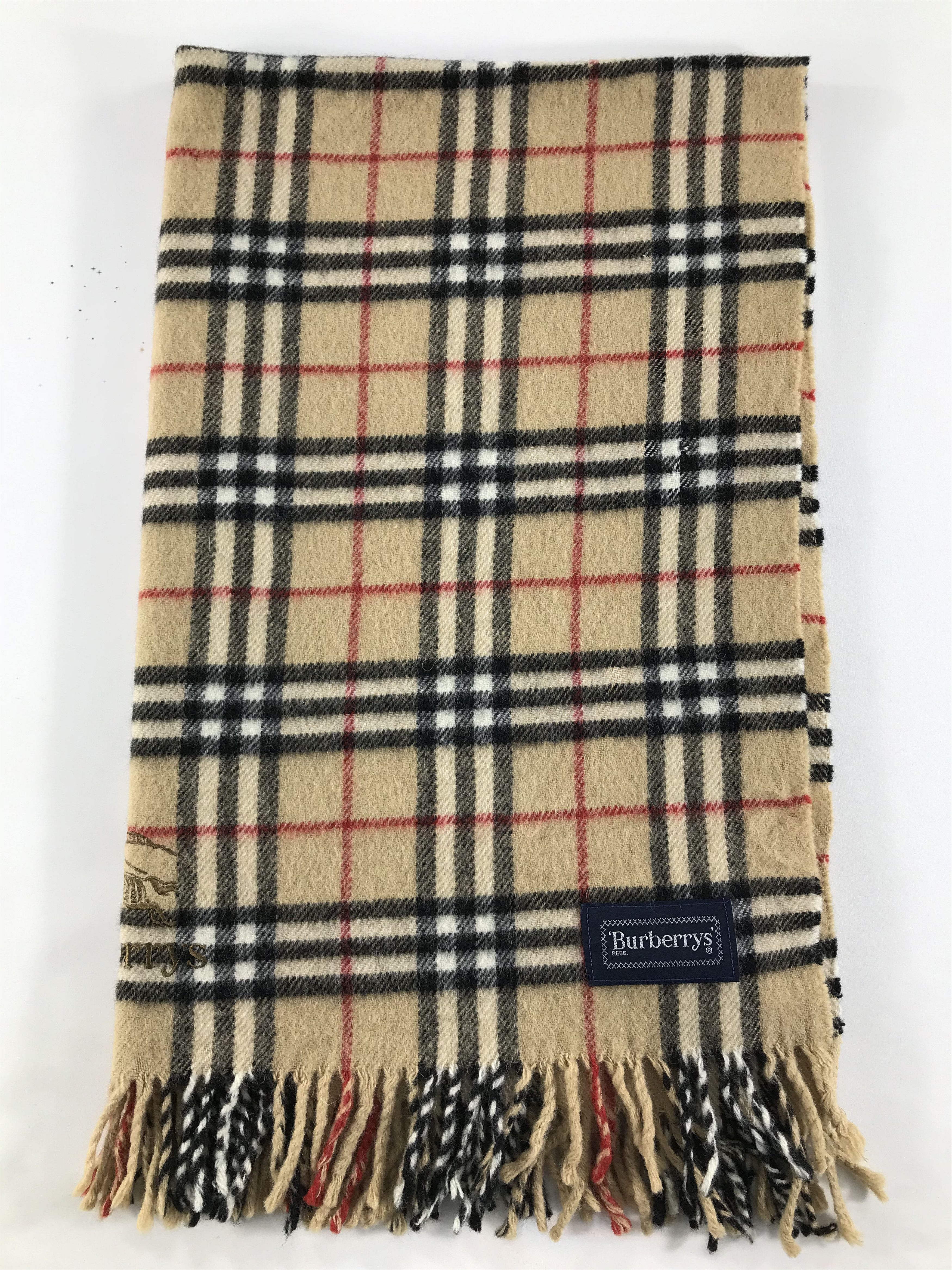 Burberry Vintage Burberry Scarf/Muffler/Neckwear MF963 Size ONE SIZE - 3 Thumbnail