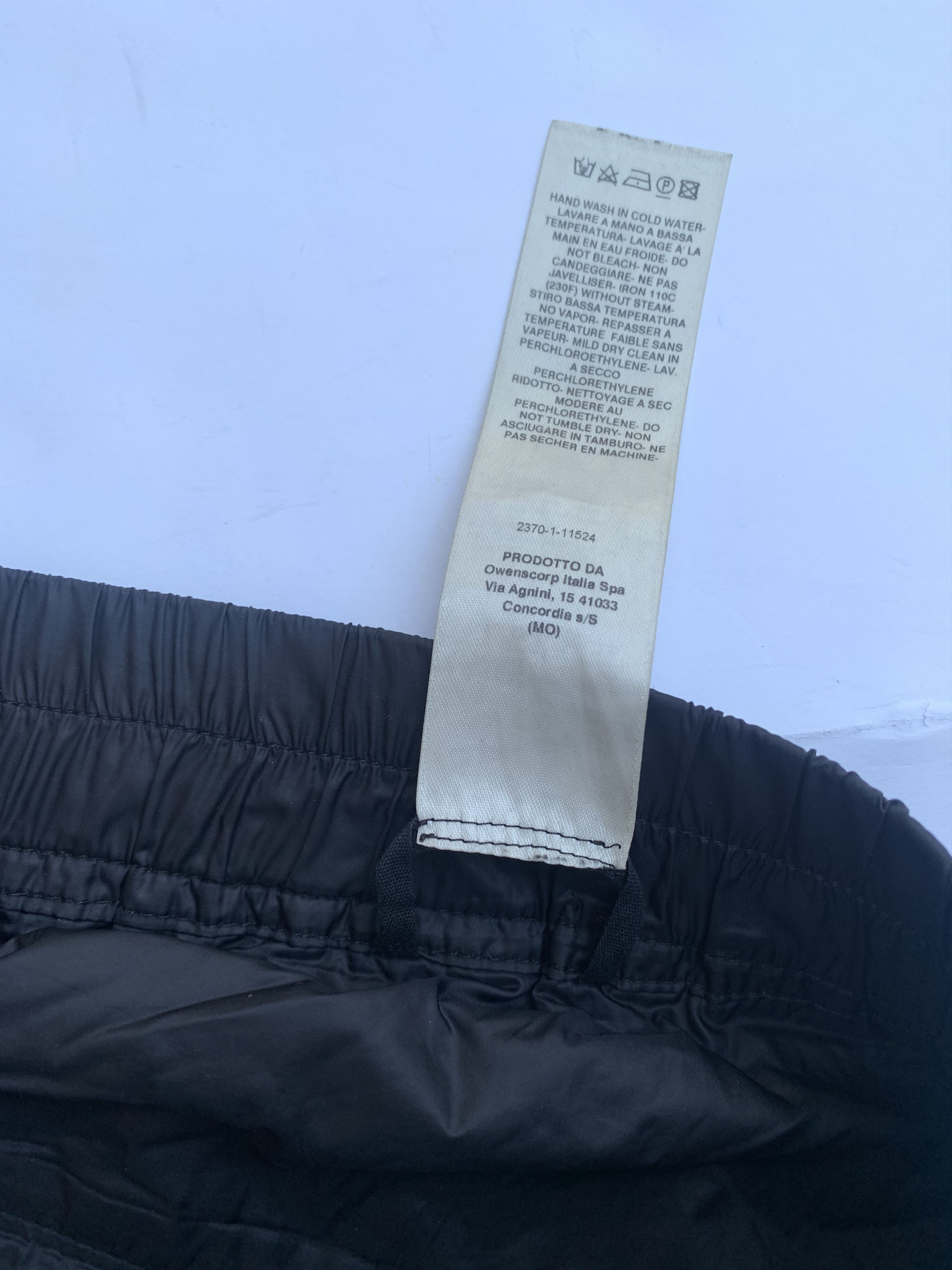 Rick Owens Rick Owens FW18 SISYPHUS Runway Zipper Nylon Track Pants Size US 38 / EU 54 - 6 Thumbnail