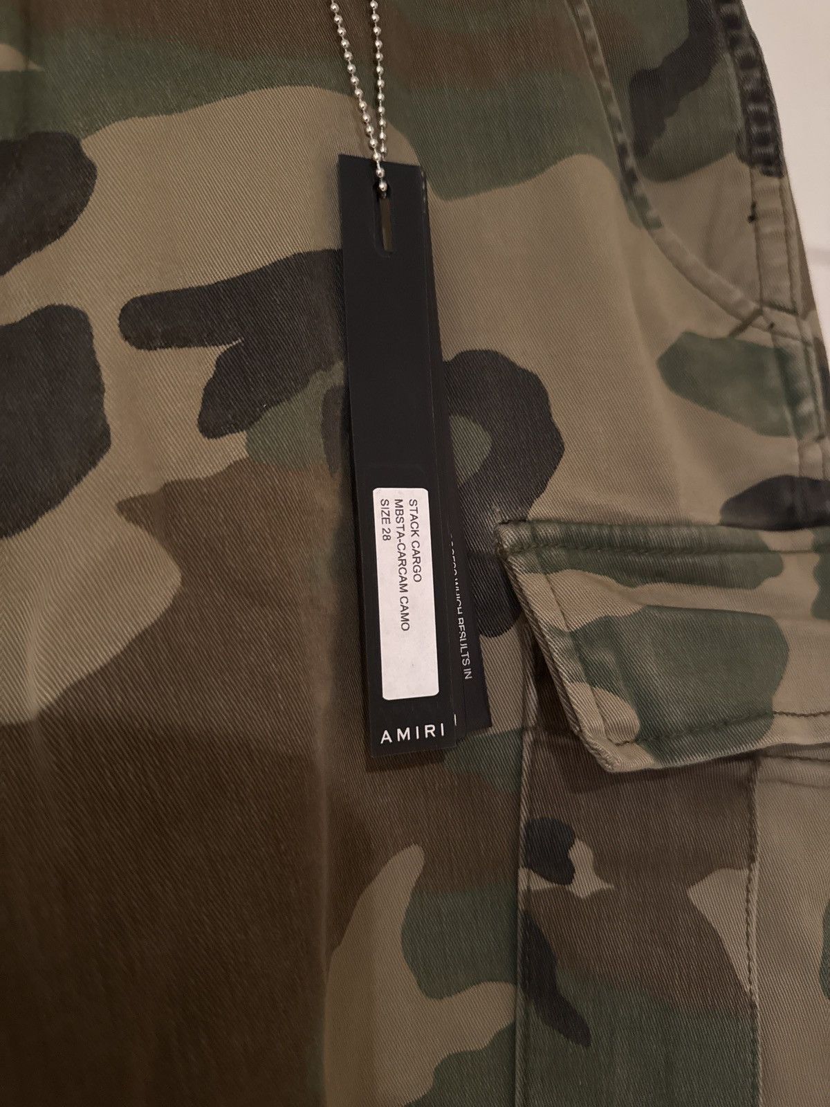 Amiri Amiri Carcam Camo Size US 28 / EU 44 - 3 Thumbnail