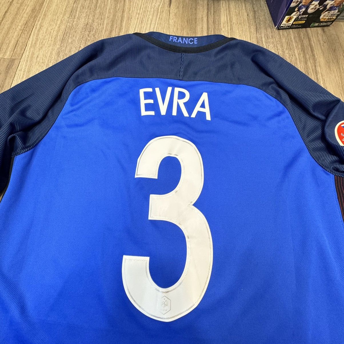 Nike France Euro 2016 final home shirt #3 Evra Size US M / EU 48-50 / 2 - 4 Thumbnail