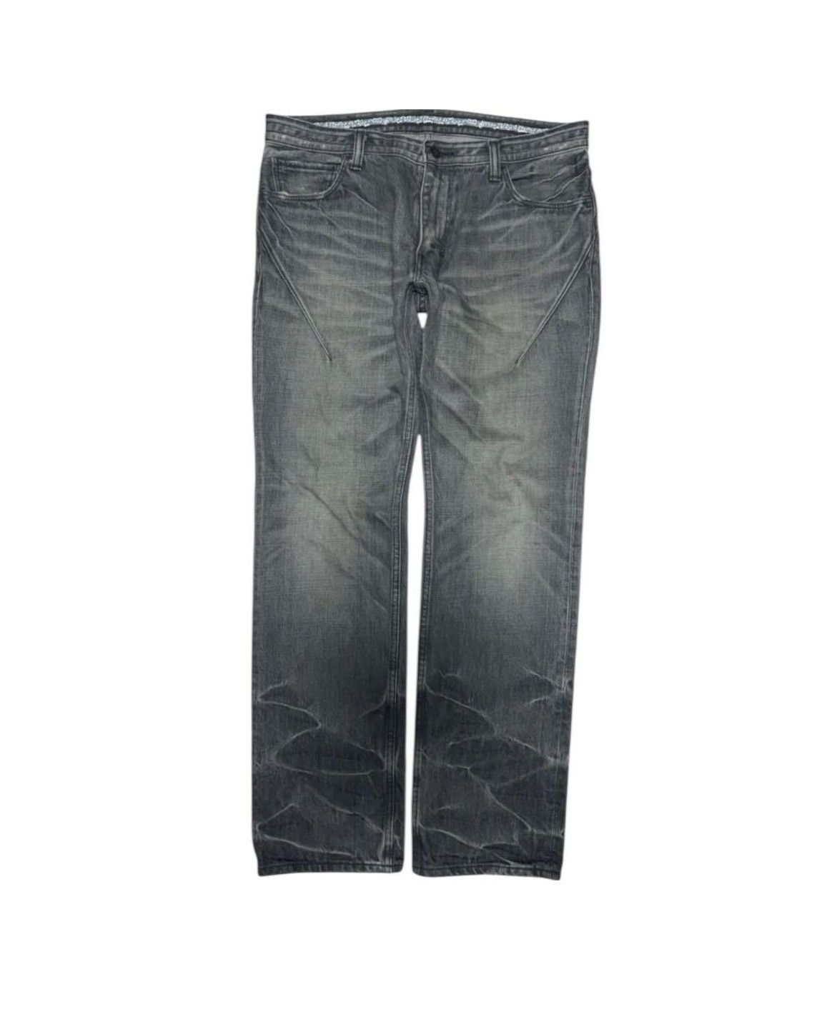 03' Number (N)ine Kurt Cobain Patchwork Velvet Denim