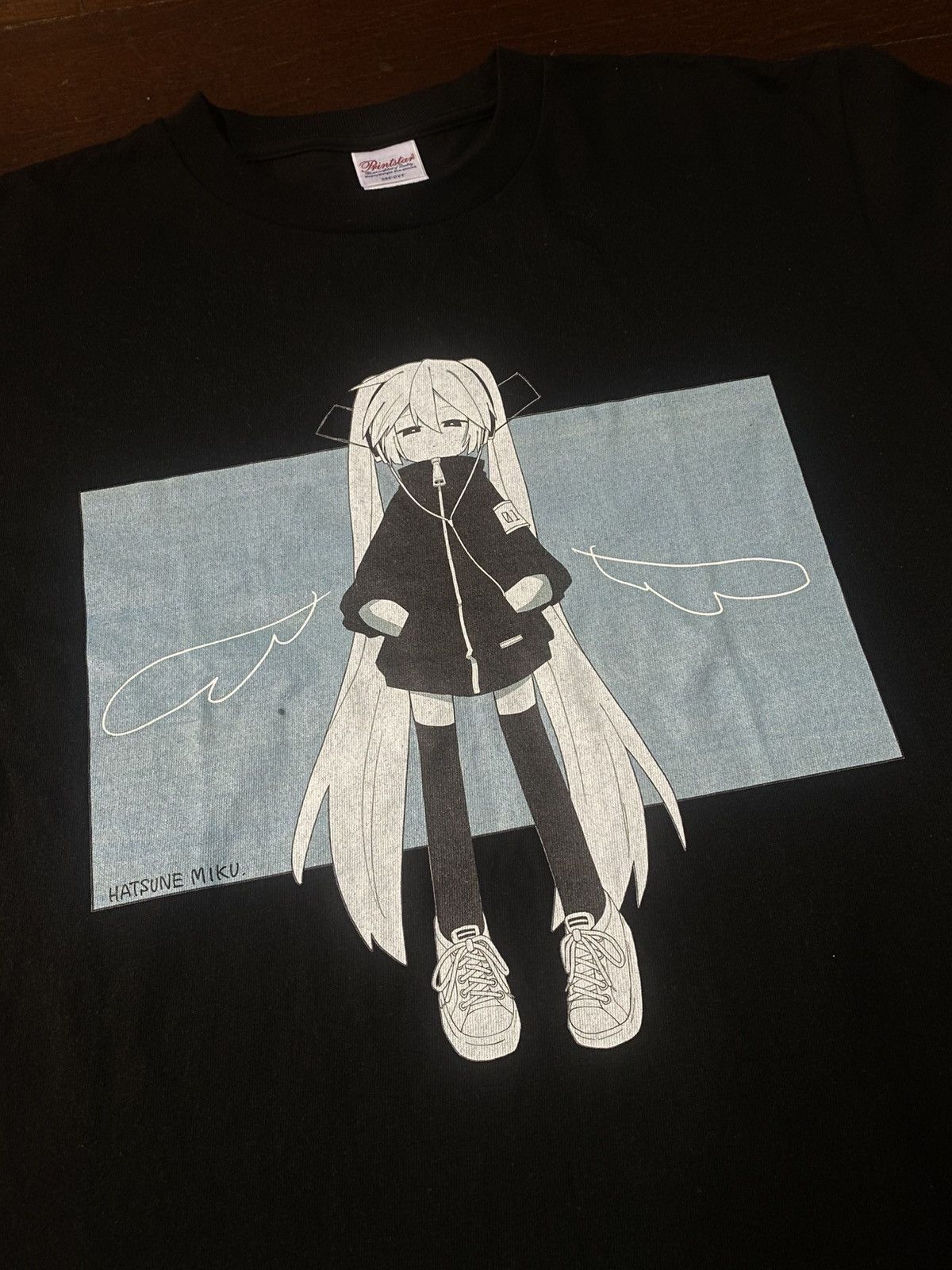 Anime Anime Hatsune Miku Project DIVA Vocaloid Software Promo Tee Size US L / EU 52-54 / 3 - 5 Thumbnail