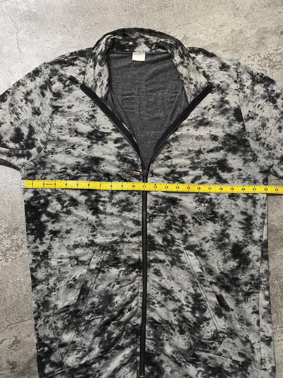 Tornado Mart Y2k unknow brand acid wash grunge zip cotton bomber Size US XL / EU 56 / 4 - 9 Thumbnail