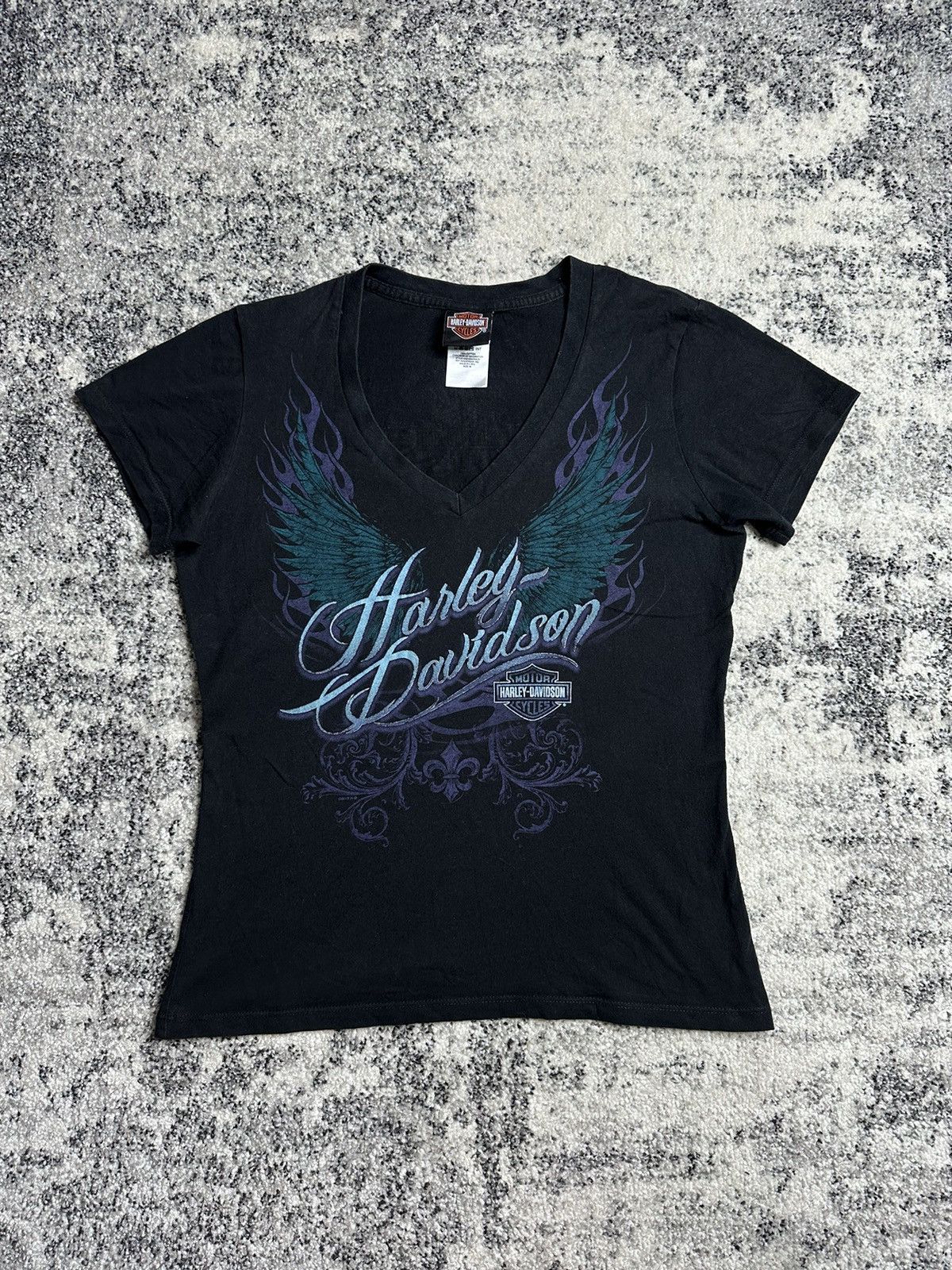 Vintage Harley Davidson Motorcycle Made in USA 2012 T-shirt Size M / US 6-8 / IT 42-44 - 1 Thumbnail