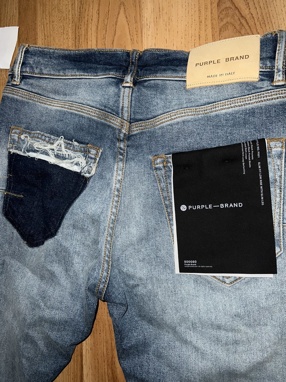 Purple Brand Purple Brand Black Label P001 Size US 28 / EU 44 - 3 Thumbnail