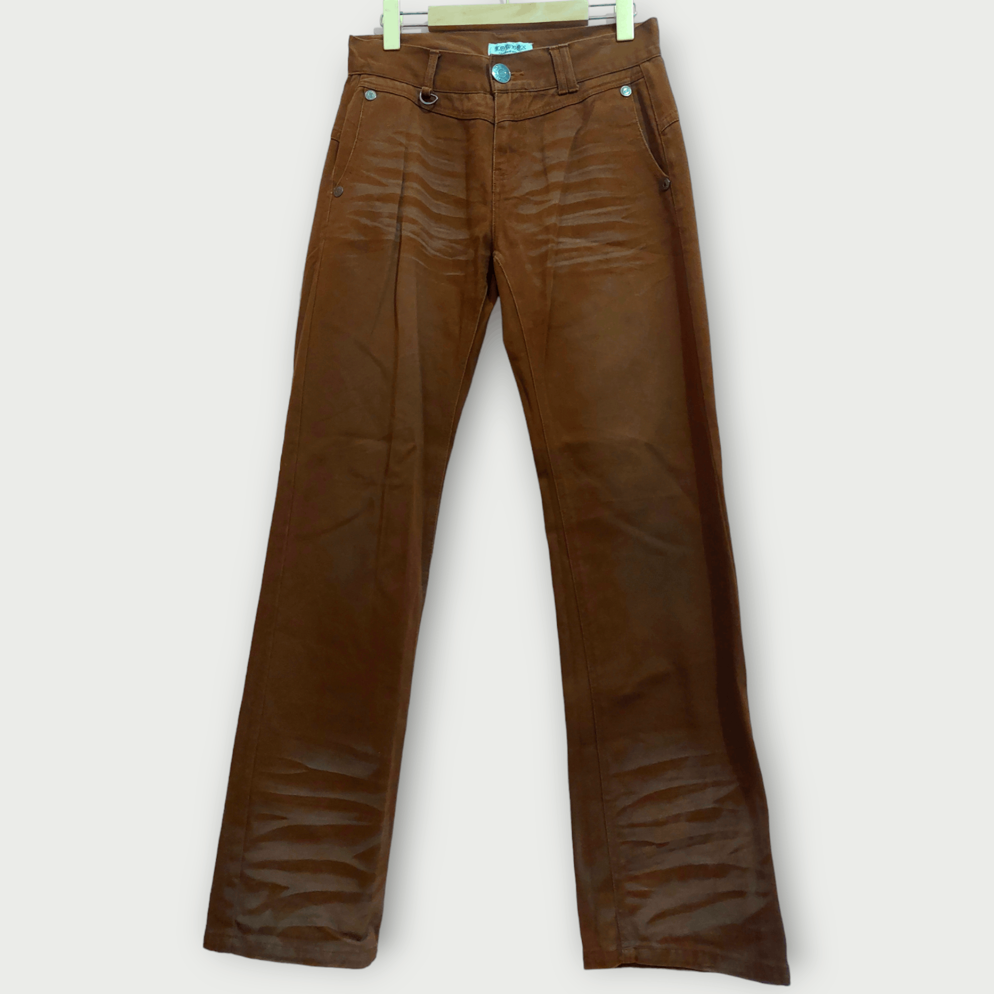 LOWBOX Lowbox Faded Buckle Back Jeans Size US 30 / EU 46 - 6 Thumbnail