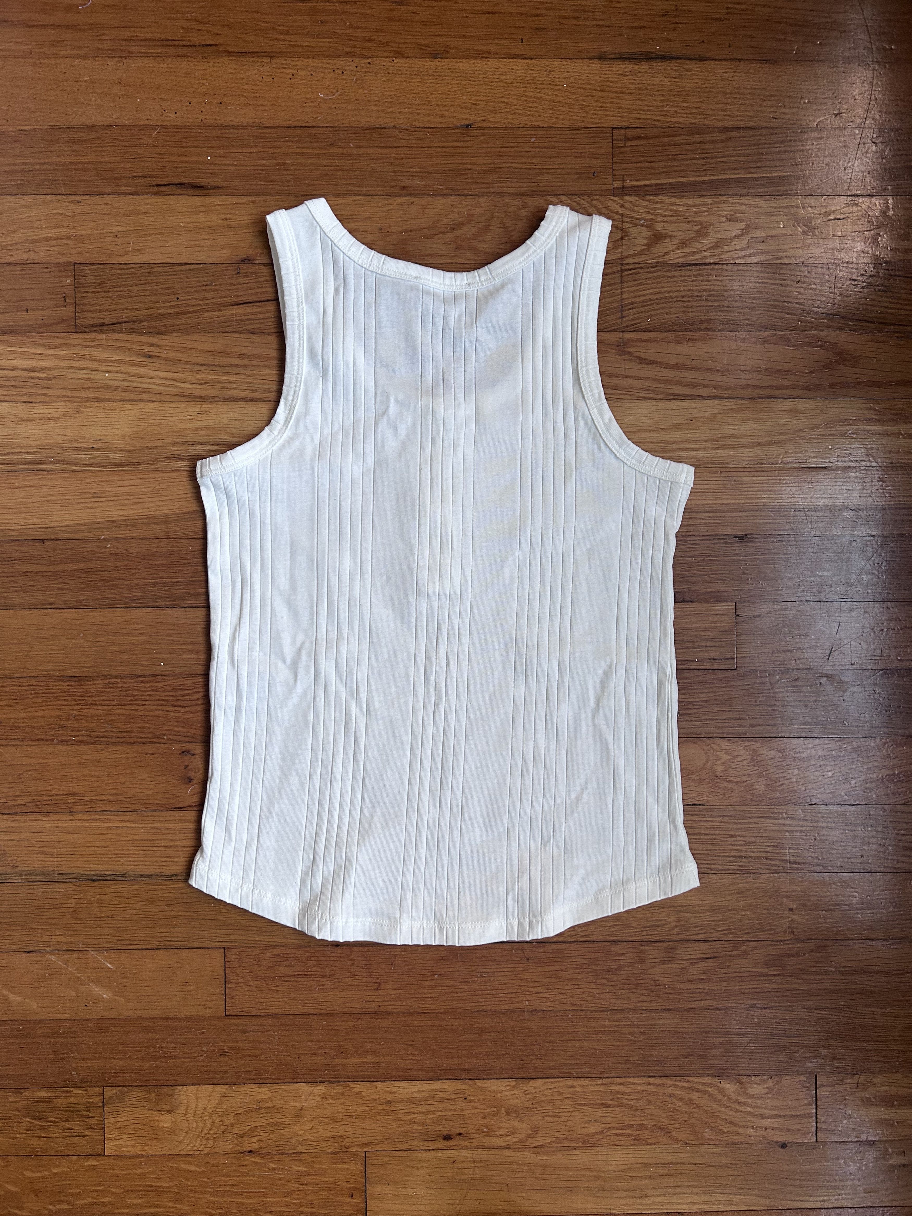 A.P.C. A.P.C. Debardeur Amber Ribbed Tank Top Size XS / US 0-2 / IT 36-38 - 5 Thumbnail
