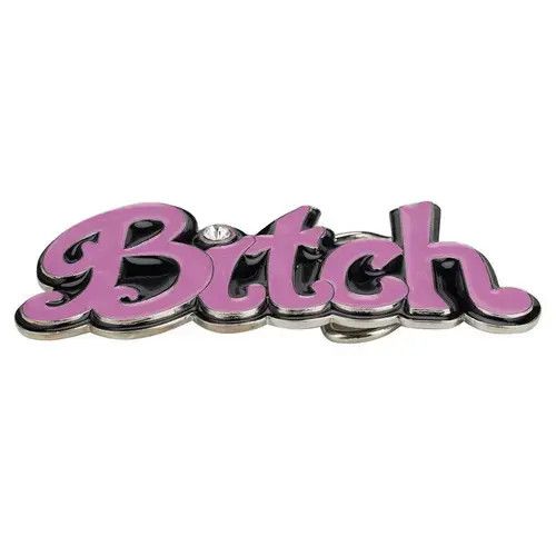 Other "BITCH" Letter belt buckle ( no belt ) Size ONE SIZE - 2 Thumbnail