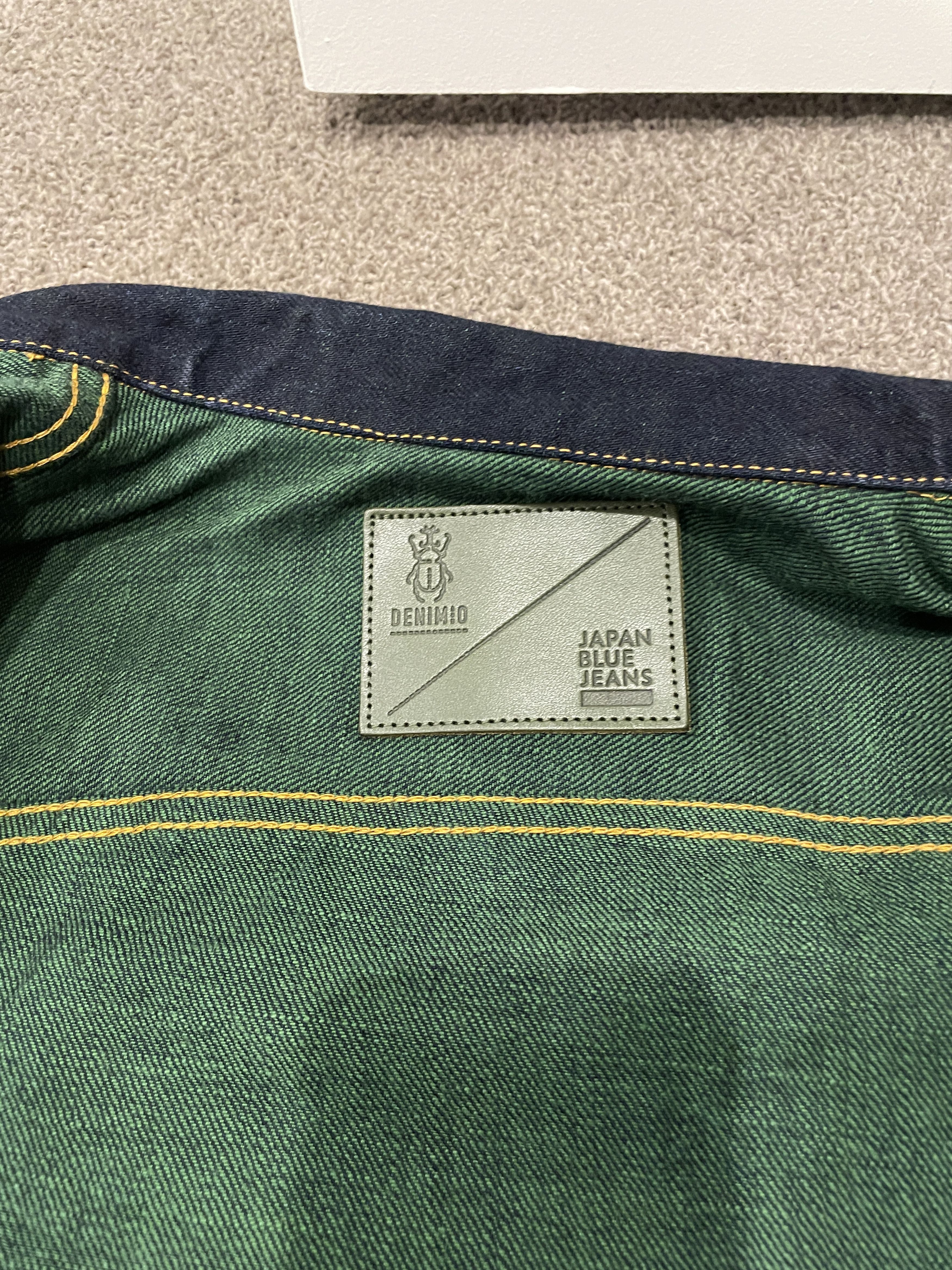 Japan Blue Jeans JAPAN BLUE X DENIMIO LIMITED EDITION 14OZ TYPE 2 JACKET Size US M / EU 48-50 / 2 - 3 Thumbnail